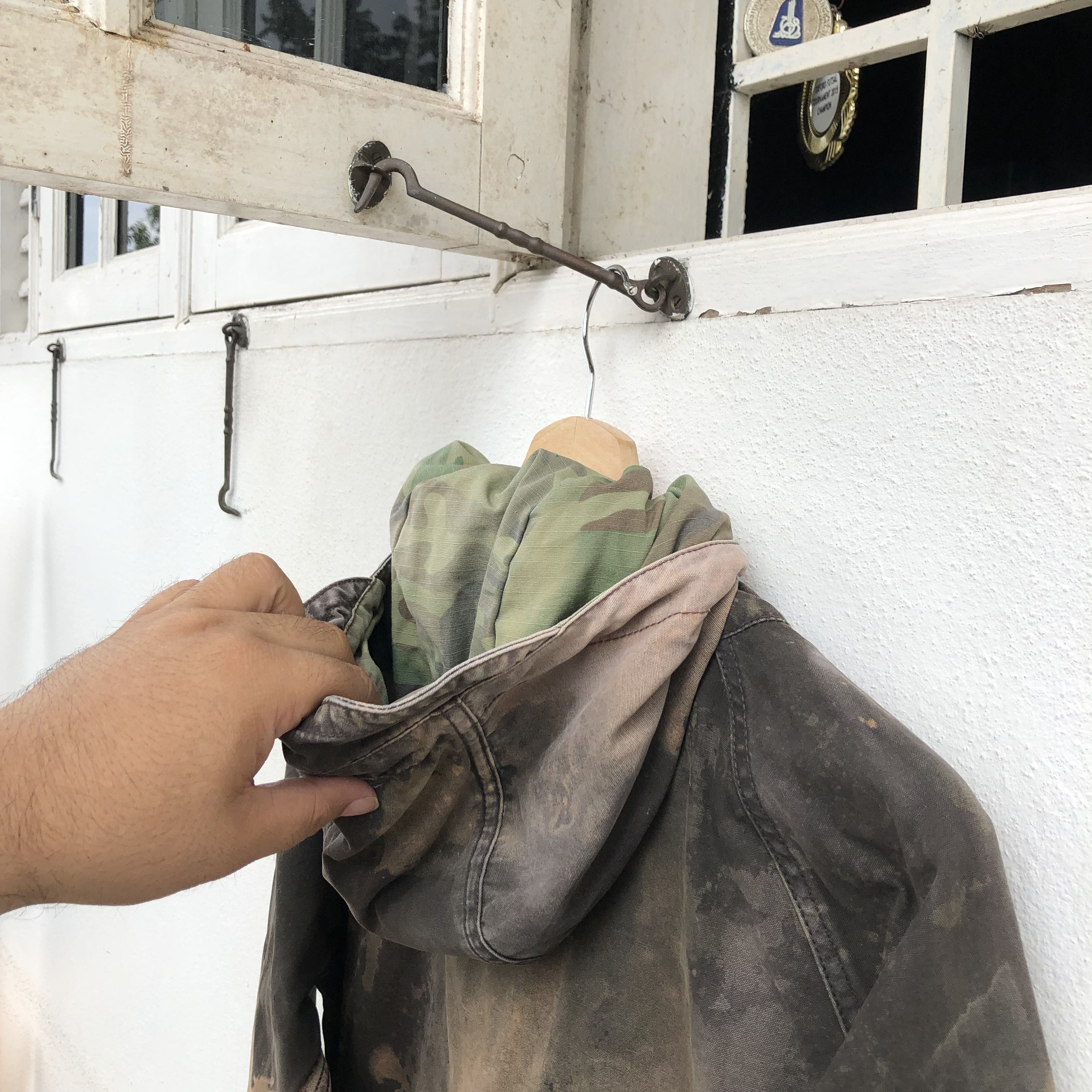 Polo Ralph Lauren POLO RALPH LAUREN ACID WASH CAMO LINING MULTI POCKET JACKET Size US XXS / EU 40 - 8 Thumbnail