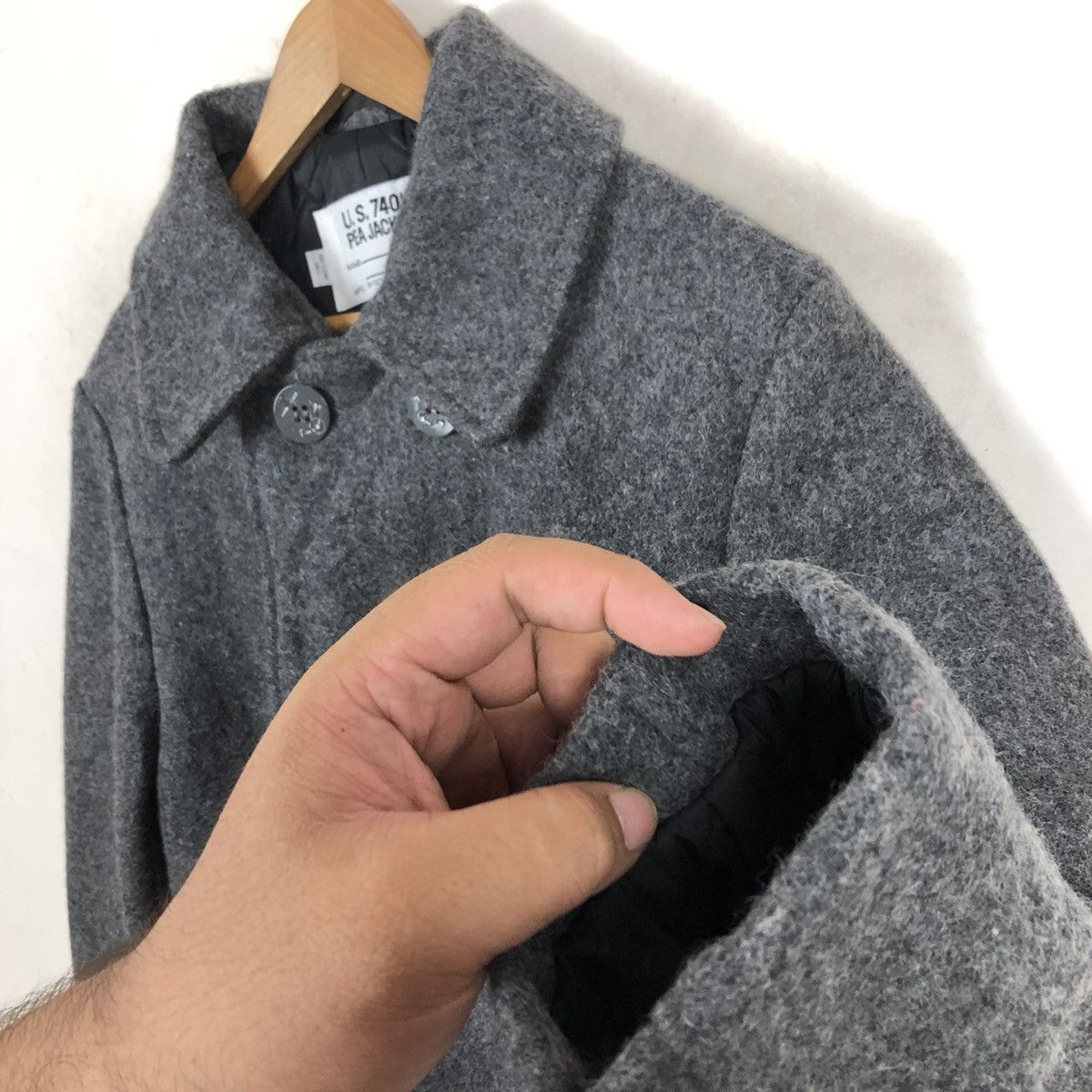 Schott U.S. 740N PEA JACKET SCHOTT Size US M / EU 48-50 / 2 - 7 Thumbnail