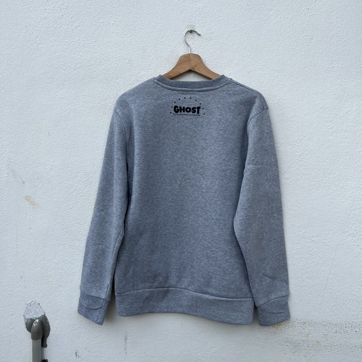 Japanese Brand GHOST SWEATSHIRT BIG LOGO SKATE DESIGN STREET FASHION Size US L / EU 52-54 / 3 - 6 Thumbnail
