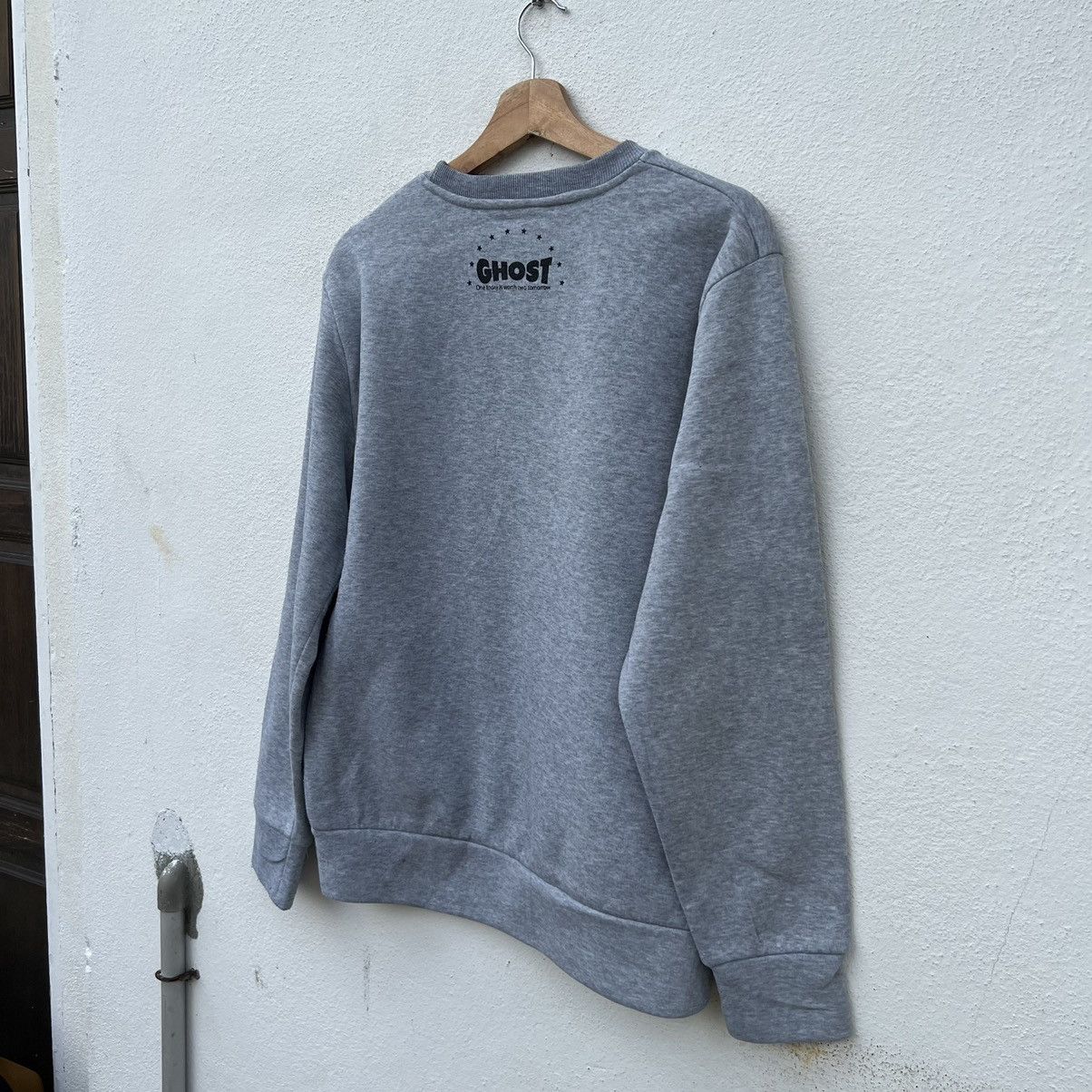 Japanese Brand GHOST SWEATSHIRT BIG LOGO SKATE DESIGN STREET FASHION Size US L / EU 52-54 / 3 - 7 Thumbnail
