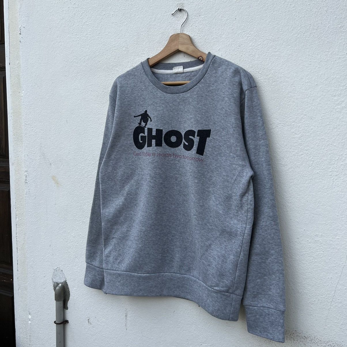 Japanese Brand GHOST SWEATSHIRT BIG LOGO SKATE DESIGN STREET FASHION Size US L / EU 52-54 / 3 - 2 Thumbnail