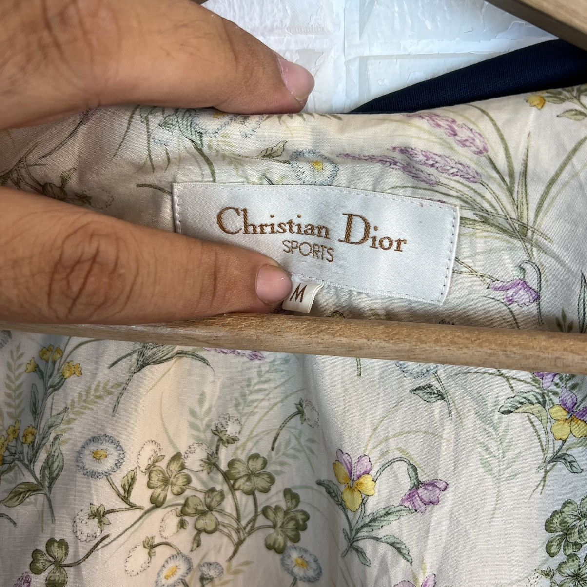 Christian Dior Monsieur RARE💥CHRISTIAN DIOR SPORTS JACKET FLORAL LINING OVERPRINT Size US M / EU 48-50 / 2 - 11 Thumbnail