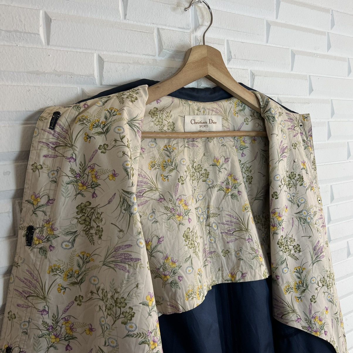 Christian Dior Monsieur RARE💥CHRISTIAN DIOR SPORTS JACKET FLORAL LINING OVERPRINT Size US M / EU 48-50 / 2 - 10 Thumbnail