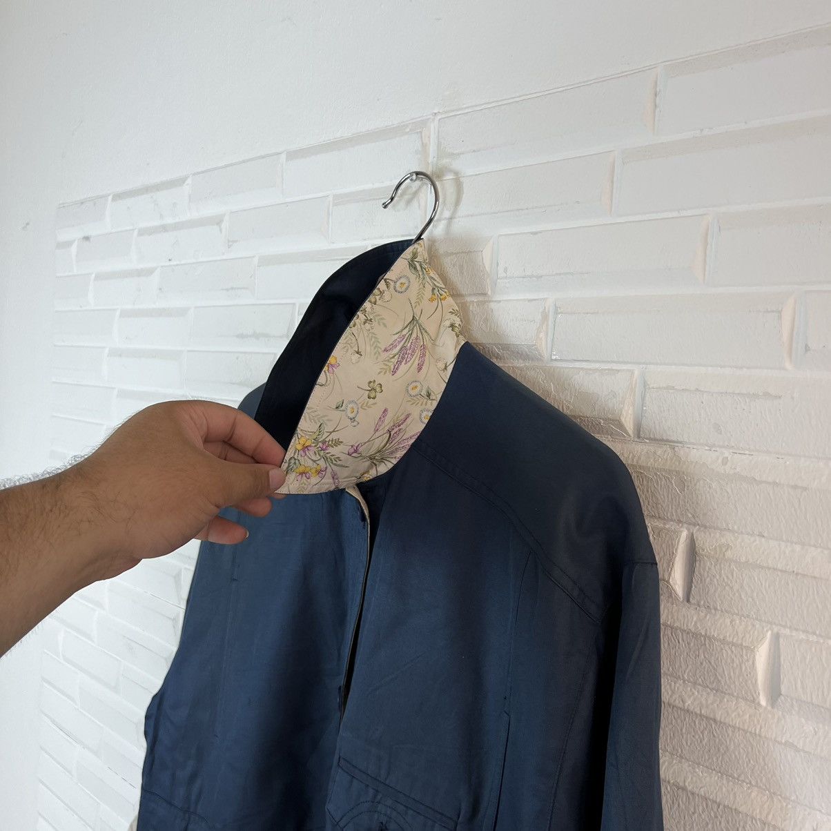 Christian Dior Monsieur RARE💥CHRISTIAN DIOR SPORTS JACKET FLORAL LINING OVERPRINT Size US M / EU 48-50 / 2 - 7 Thumbnail