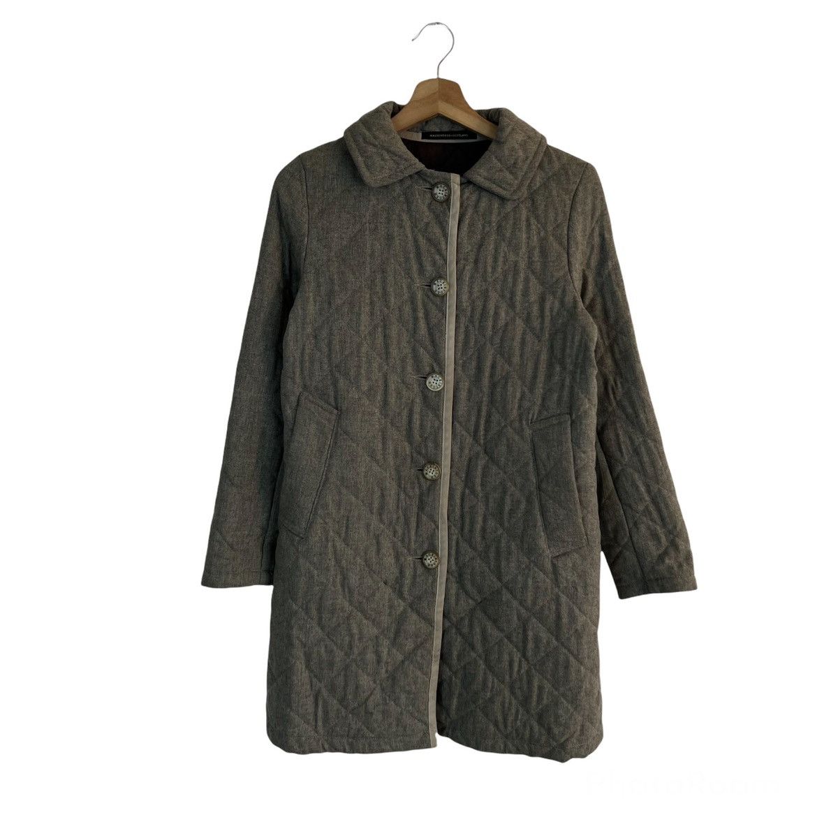 Mackintosh VINTAGE QUILTED LONG JACKET MACKINTOSH MADE IN SCOTLAND ...