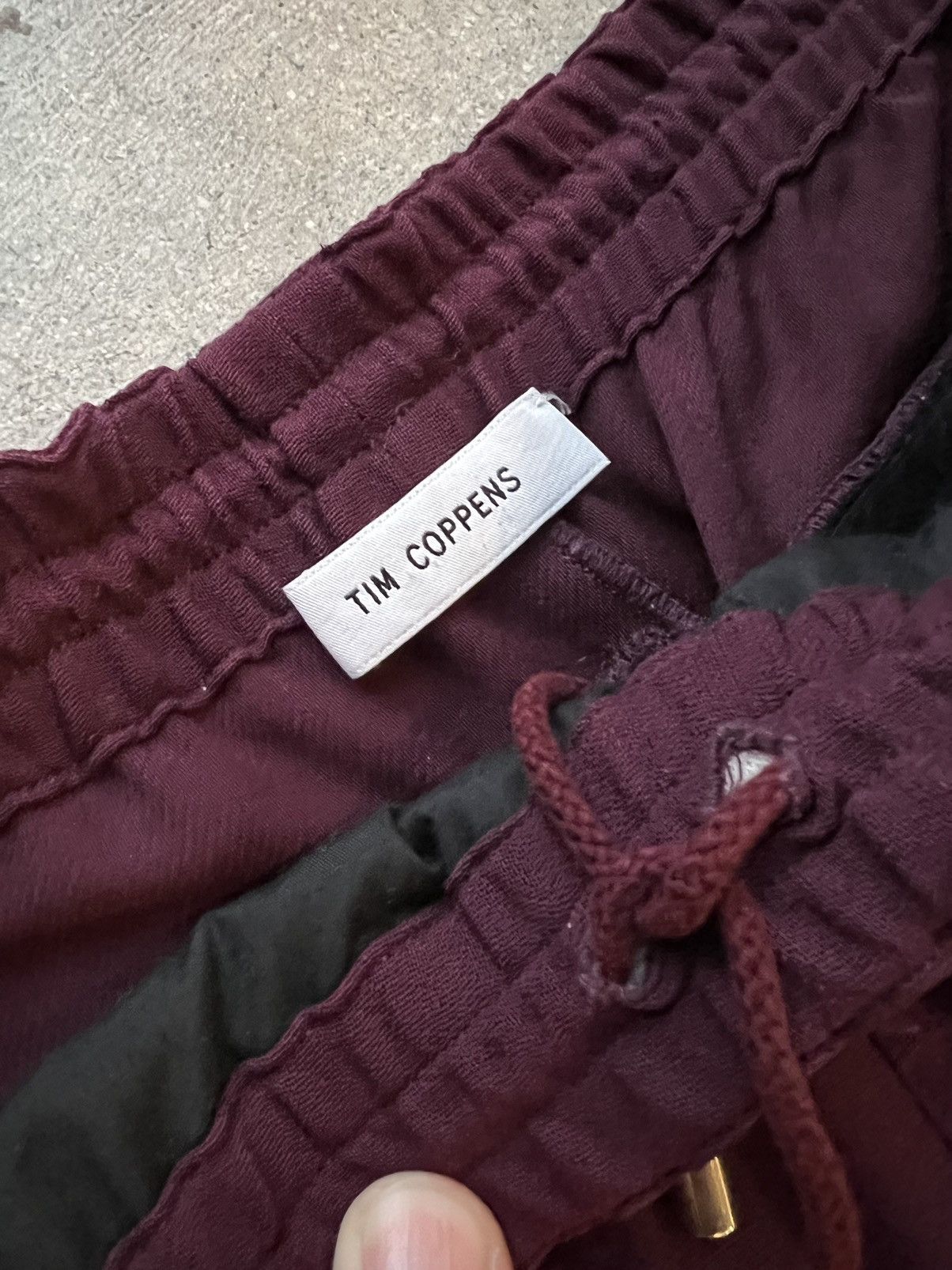 Tim Coppens F/W16 $298 Tropical Wool Zipper Ankle Joggers Size US 34 / EU 50 - 3 Thumbnail