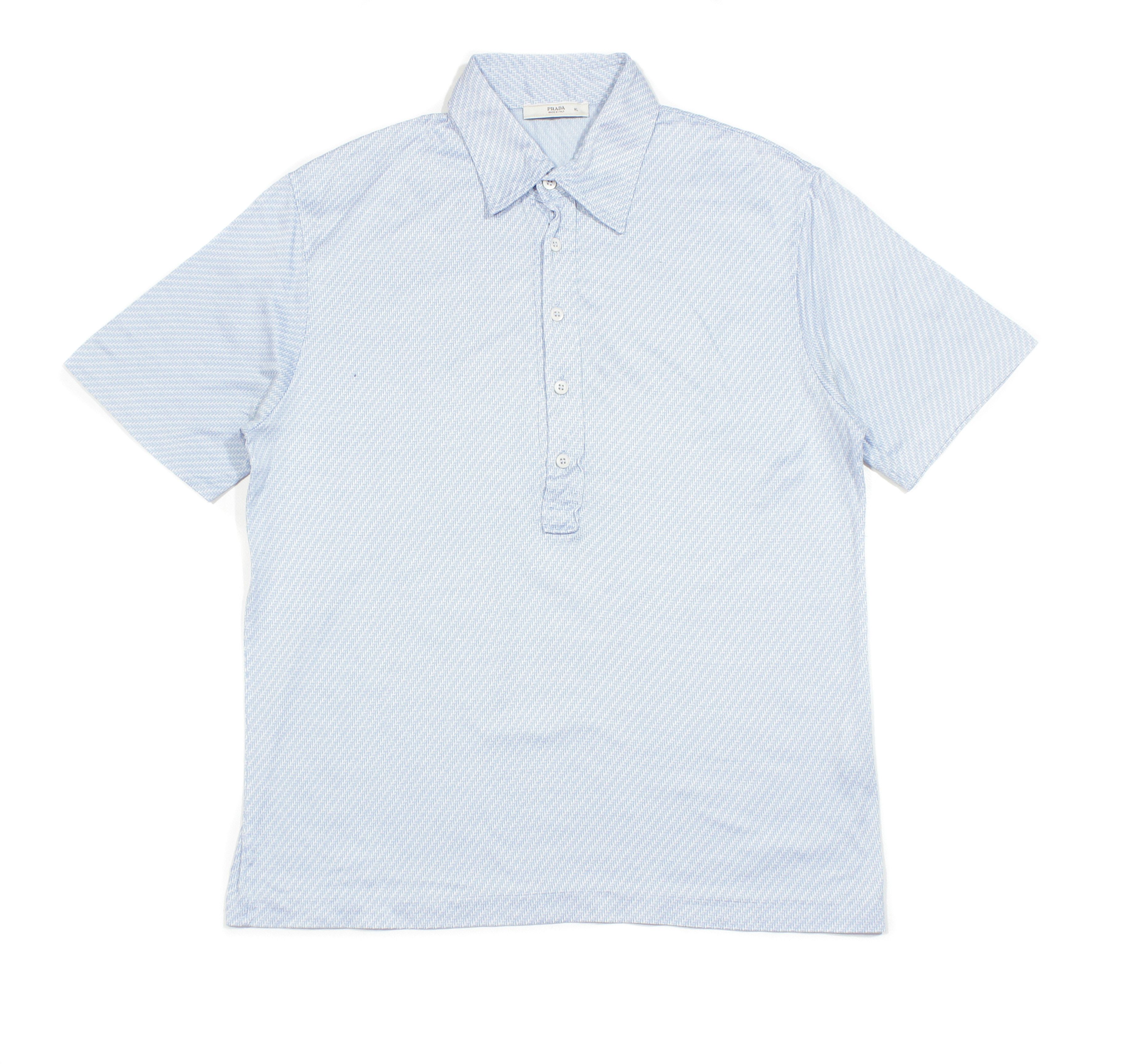 Prada Pattern Polo Vintage Size US L / EU 52-54 / 3 - 1 Thumbnail