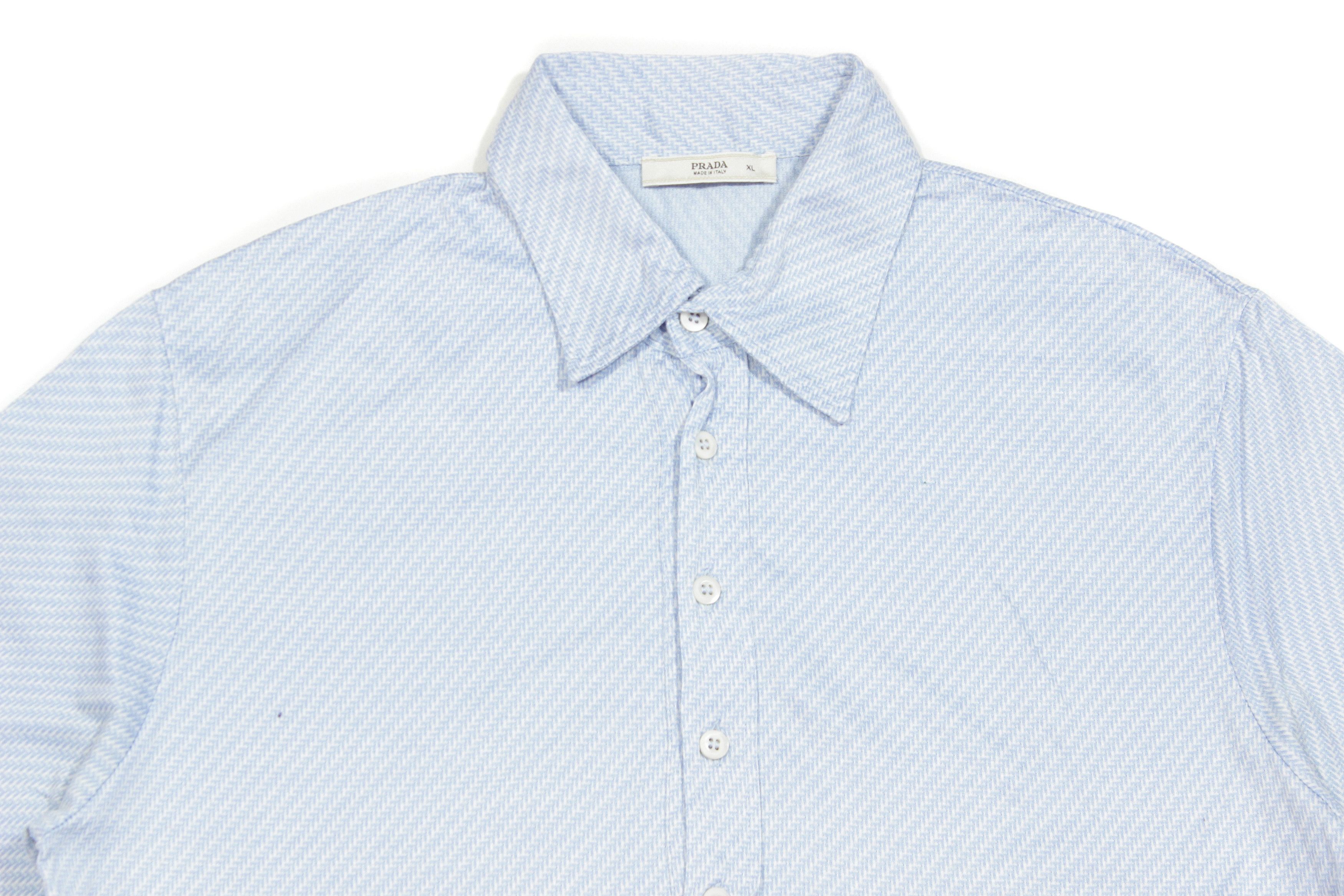Prada Pattern Polo Vintage Size US L / EU 52-54 / 3 - 3 Thumbnail