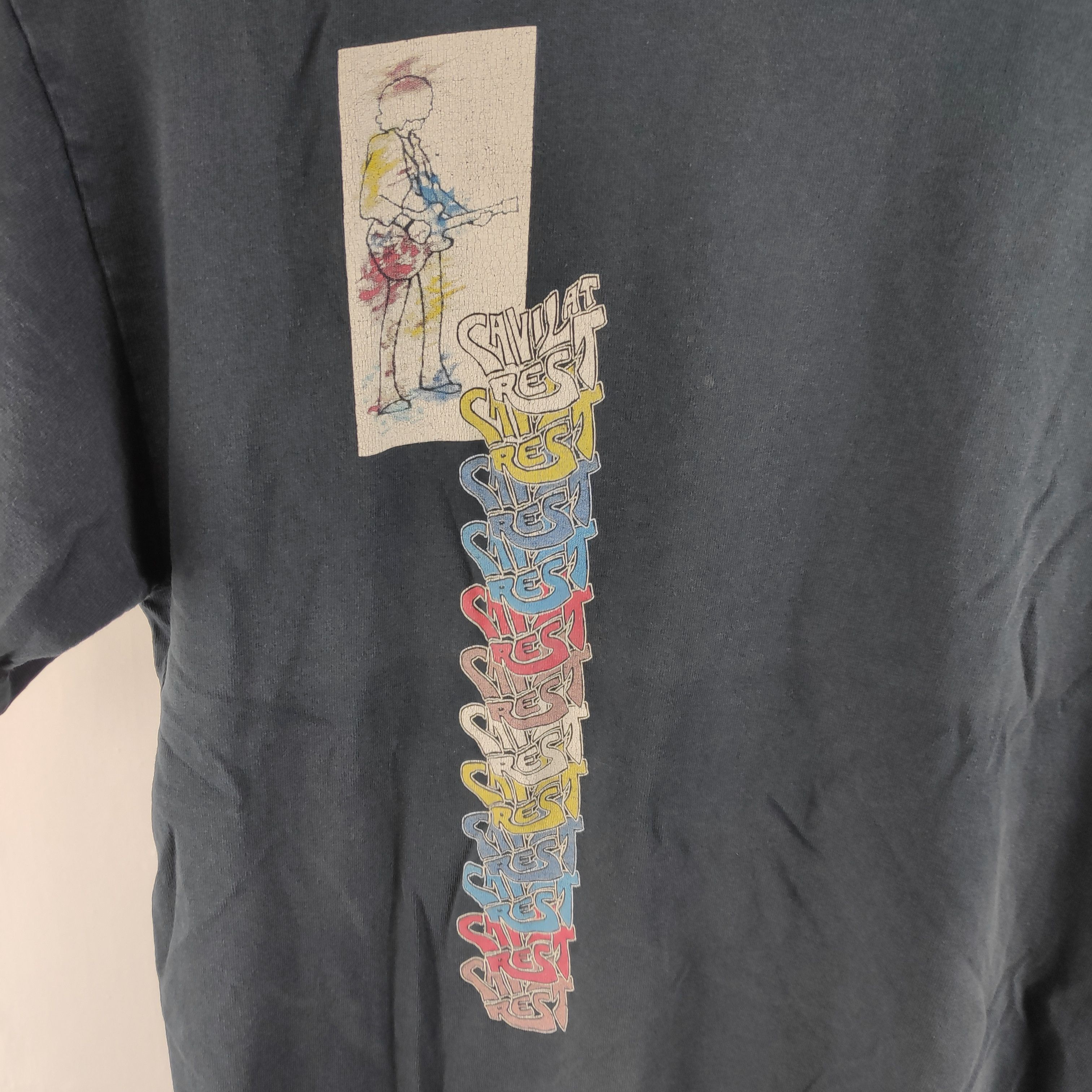 Band Tees Vtg Cavil At Rest Indie Rock Band Tee Size US M / EU 48-50 / 2 - 3 Thumbnail