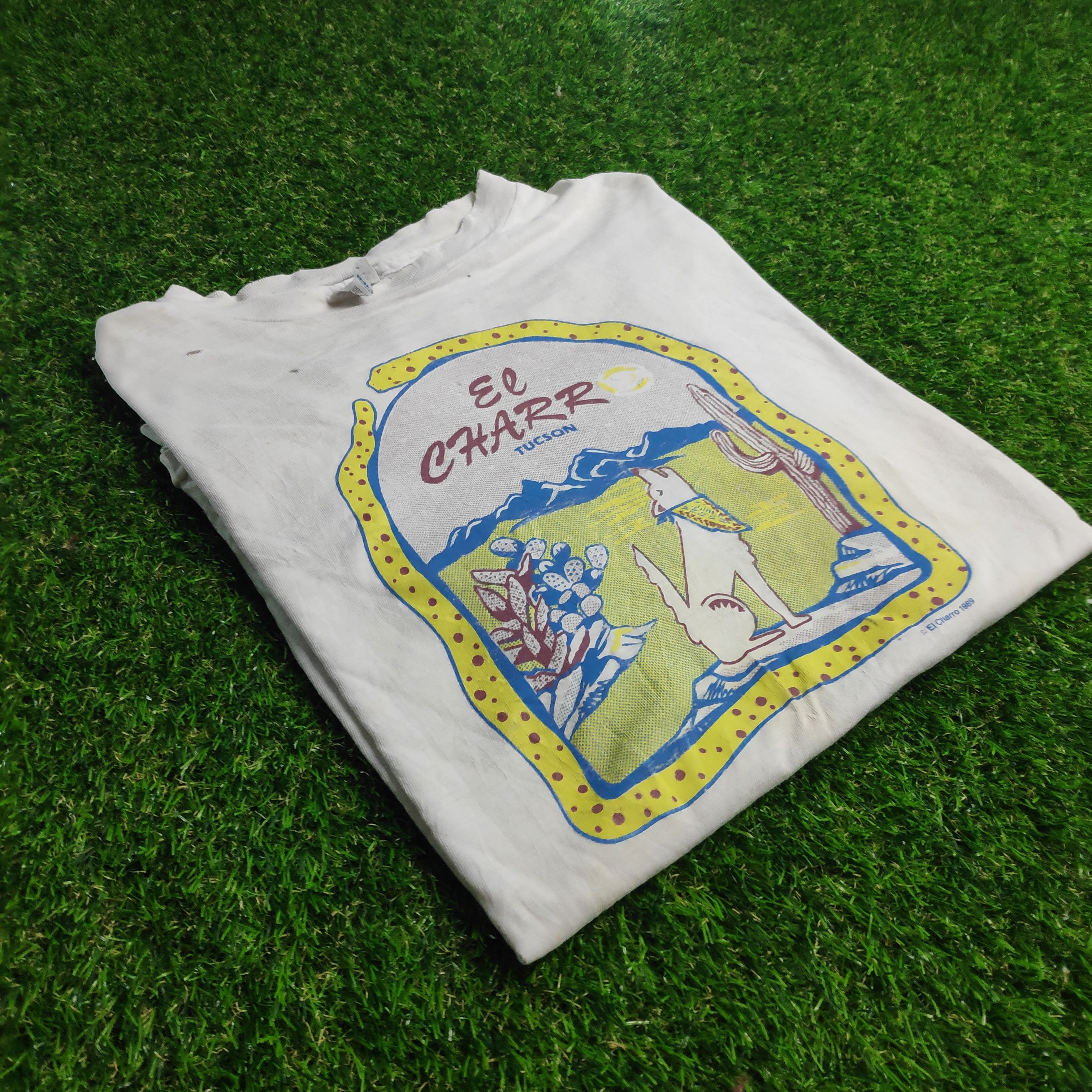 Hanes 80s Hanes El Churro Texas Graphic Tee Size US XL / EU 56 / 4 - 1 Thumbnail