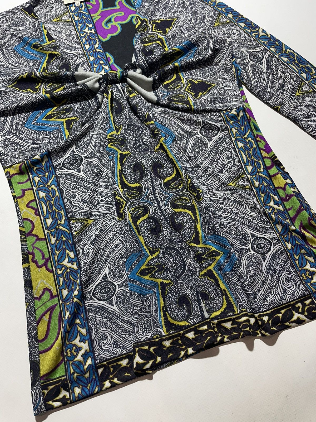 Etro Etro Women’s Printed Blouse Size L / US 10 / IT 46 - 3 Thumbnail