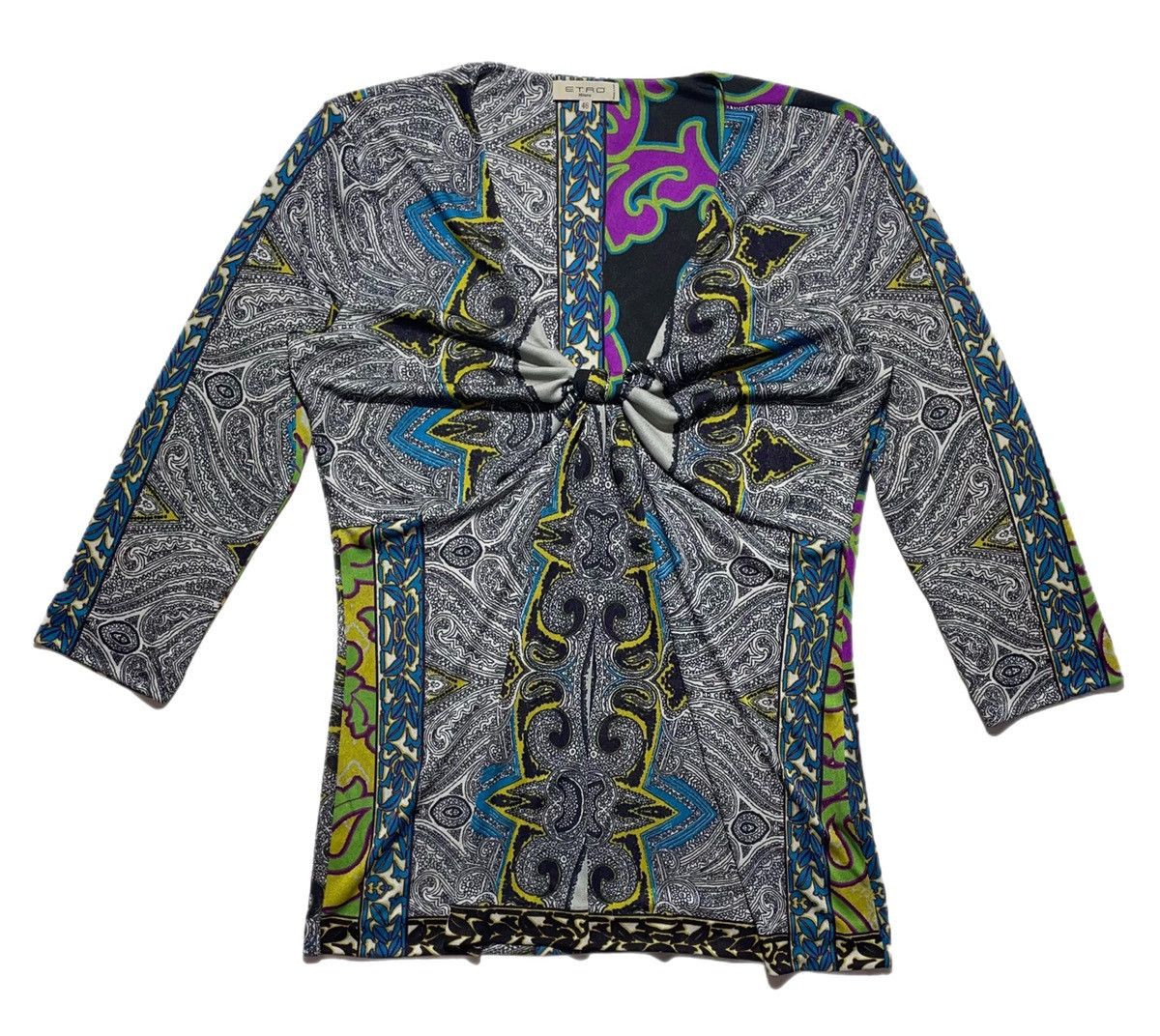 Etro Etro Women’s Printed Blouse Size L / US 10 / IT 46 - 1 Thumbnail