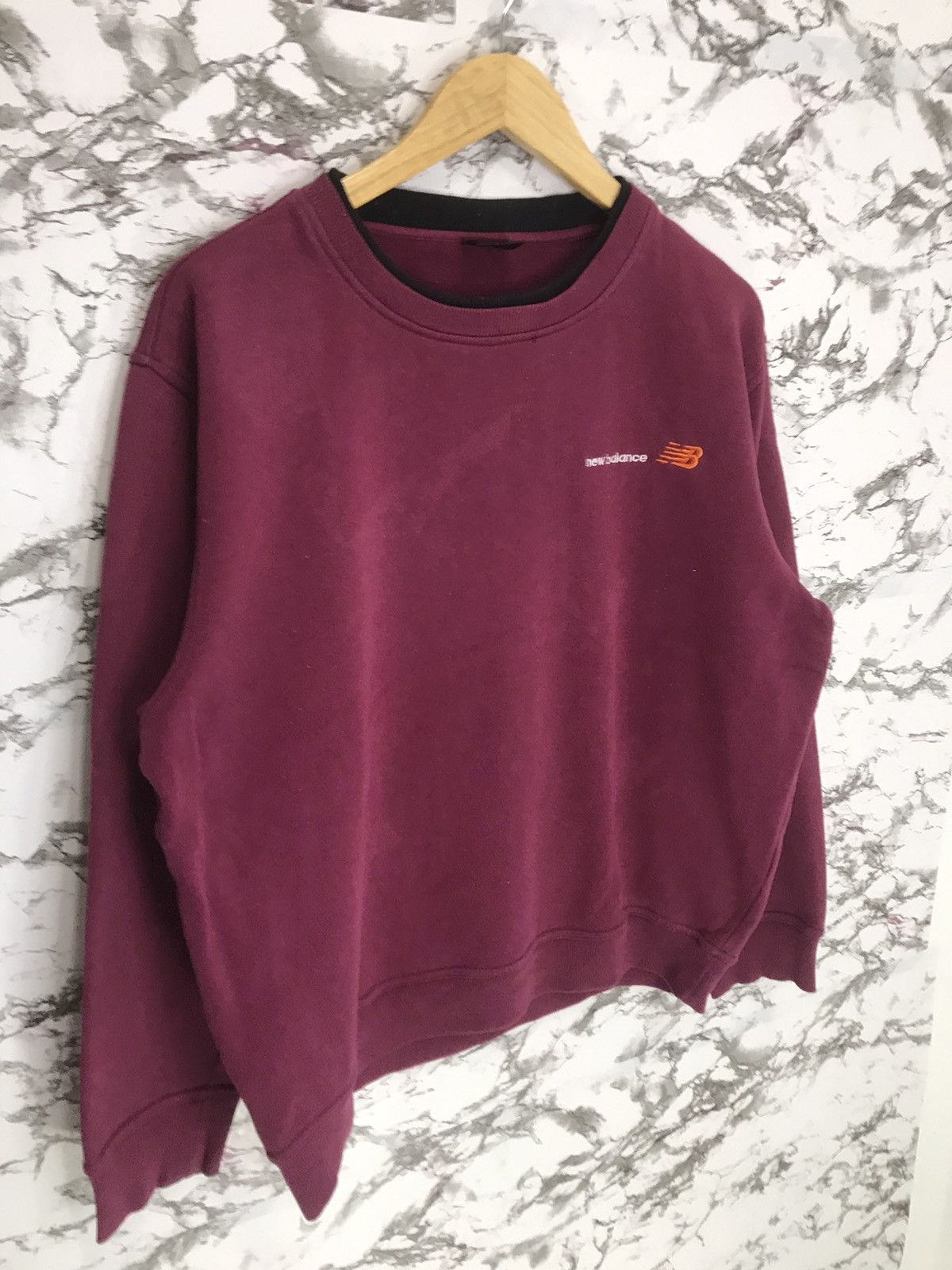 New Balance × Vintage New Balance Spell Out Sweatshirt Size US XL / EU 56 / 4 - 7 Thumbnail