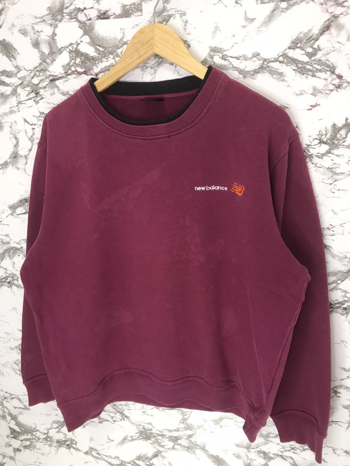 New Balance × Vintage New Balance Spell Out Sweatshirt Size US XL / EU 56 / 4 - 6 Thumbnail