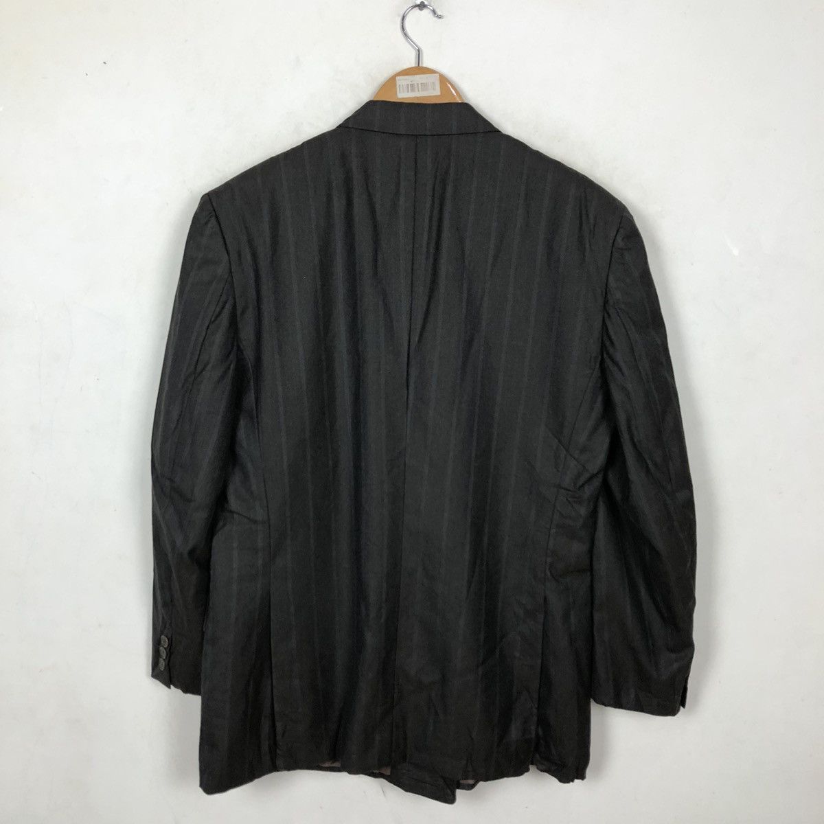 Yves Saint Laurent STRIPE DOUBLE BREAST YVES SAINT LAURENT COAT Size US M / EU 48-50 / 2 - 6 Thumbnail