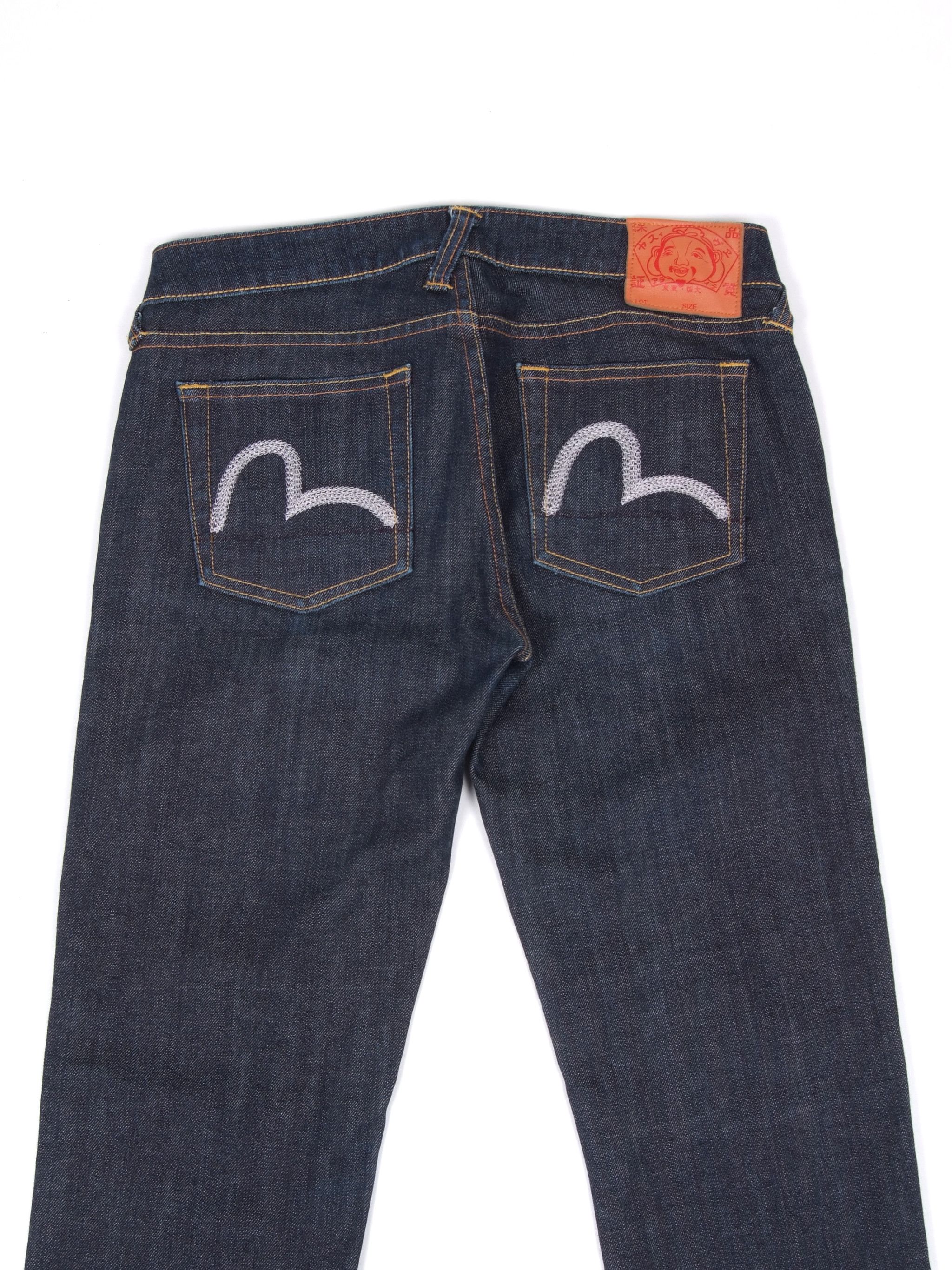 Evisu Wmns Evisu Gull Embroidered Blue Slim Jeans Size 27" / US 4 / IT 40 - 4 Thumbnail