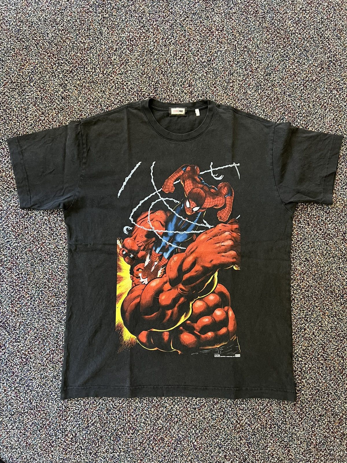 Kith × Marvel Comics Marvel x Kith Spider-Man Red Hulk Vintage Tee 
