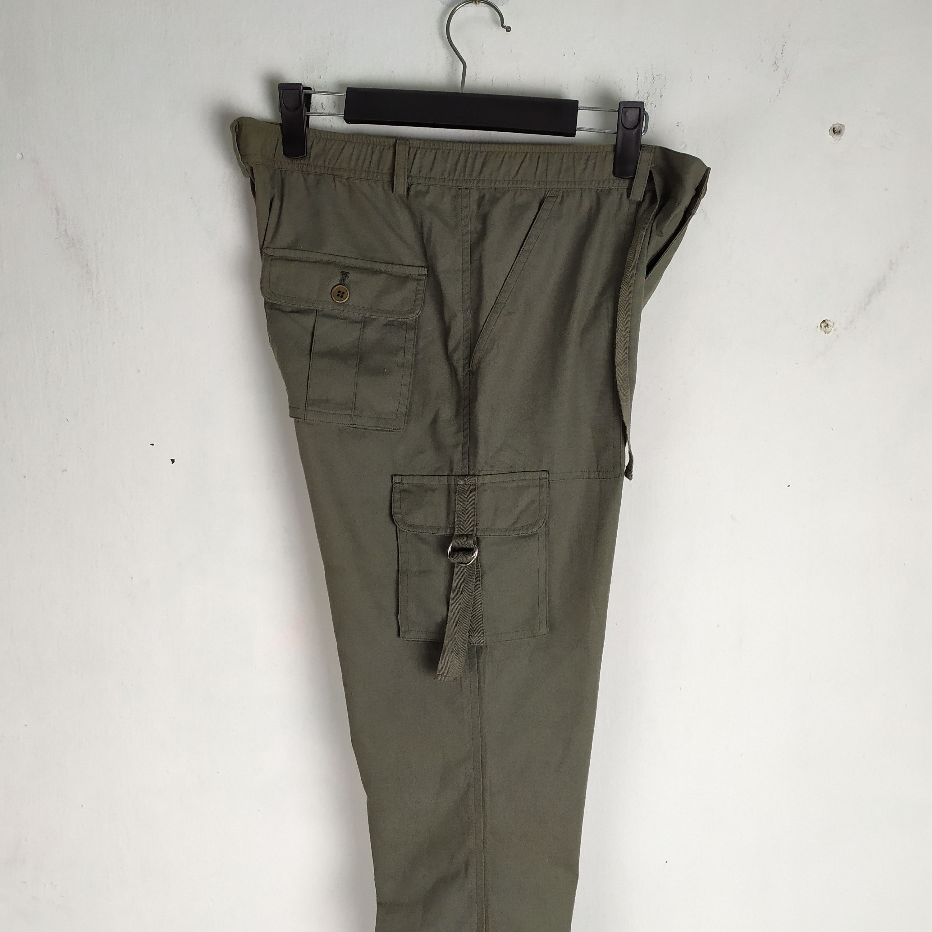 If Six Was Nine × Japanese Brand Women Parachute Cargo Pants Multipocket Size 29" - 9 Thumbnail