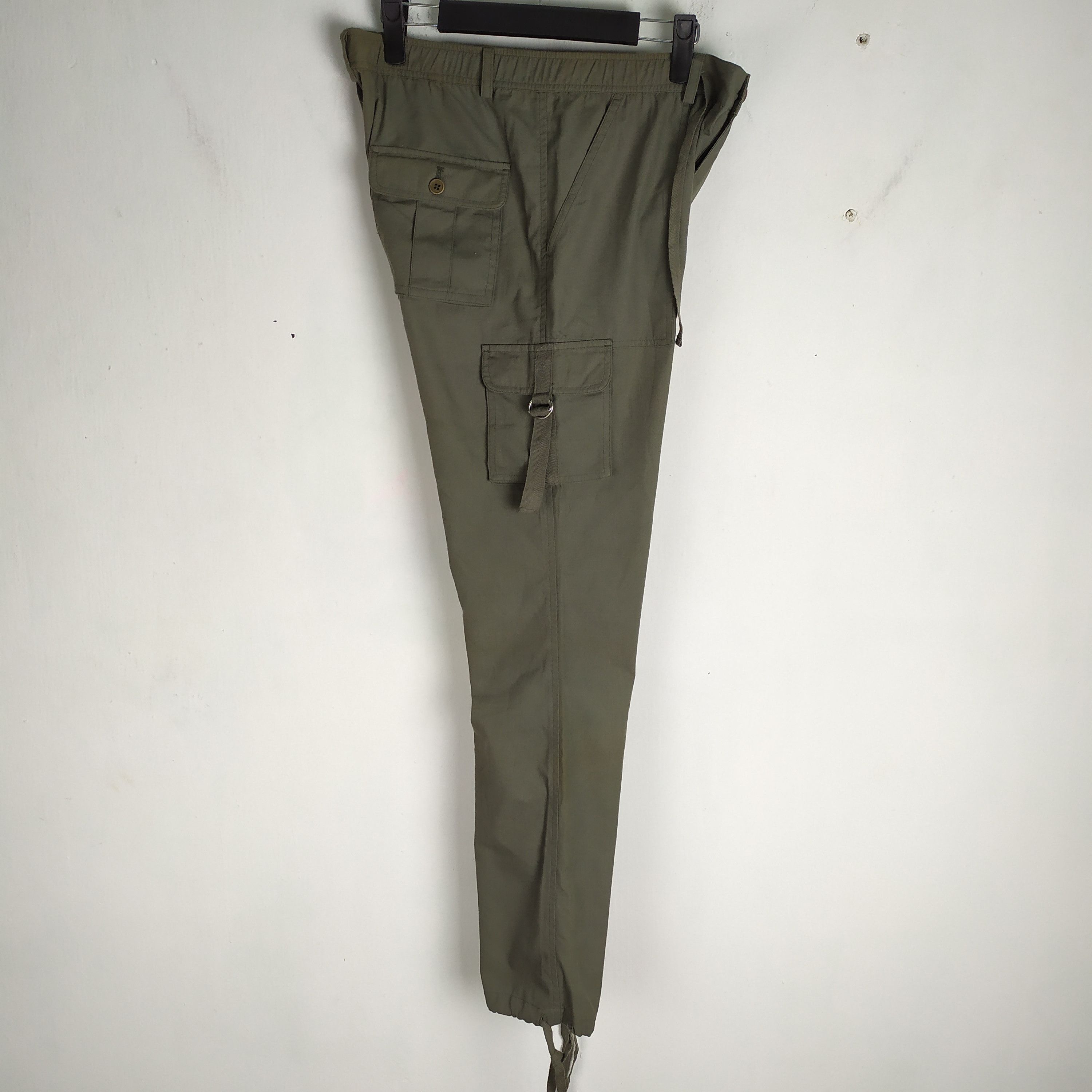 If Six Was Nine × Japanese Brand Women Parachute Cargo Pants Multipocket Size 29" - 8 Thumbnail