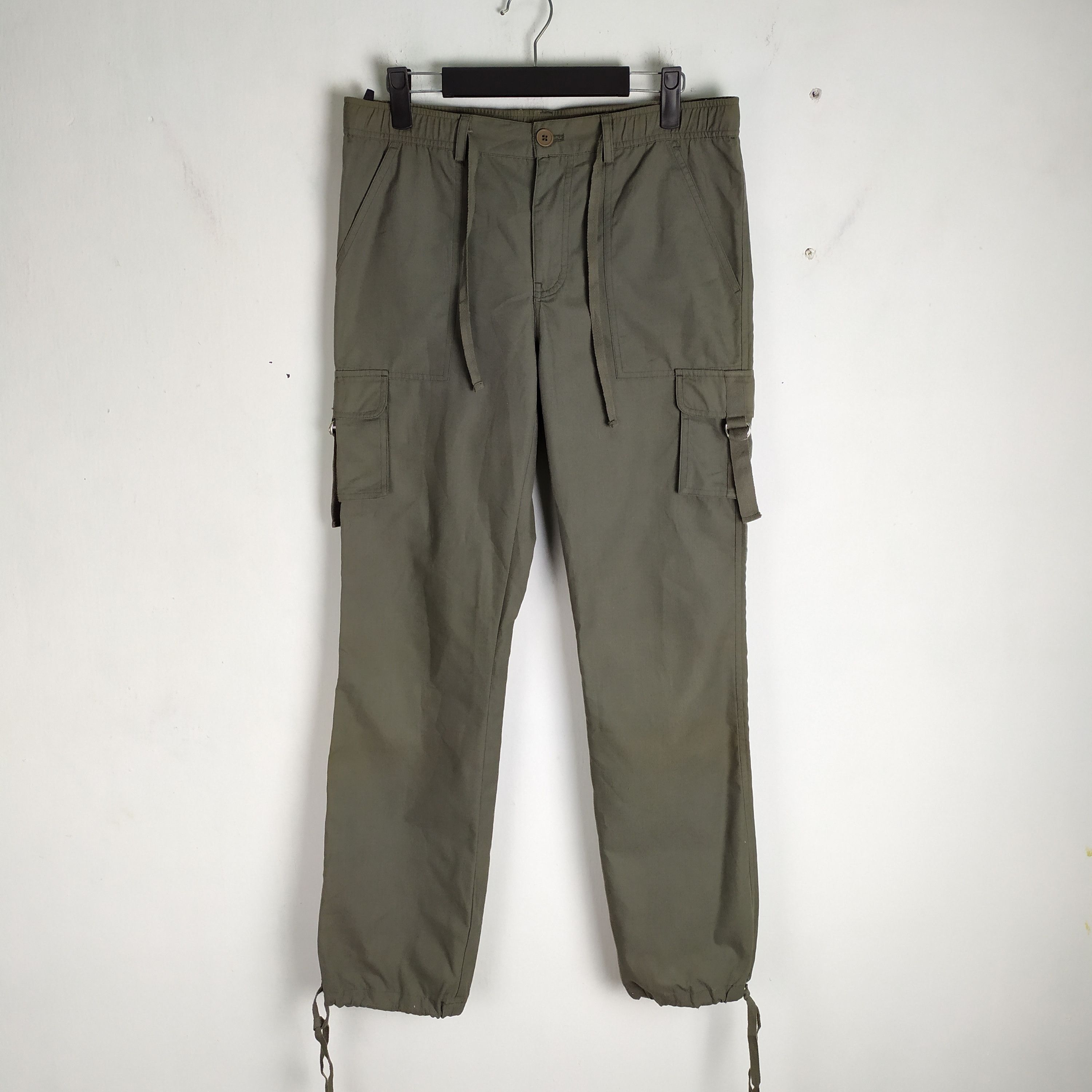 If Six Was Nine × Japanese Brand Women Parachute Cargo Pants Multipocket Size 29" - 1 Thumbnail