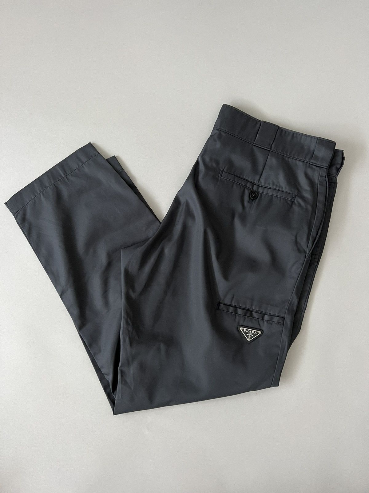 Prada nylon gabardine clearance pants