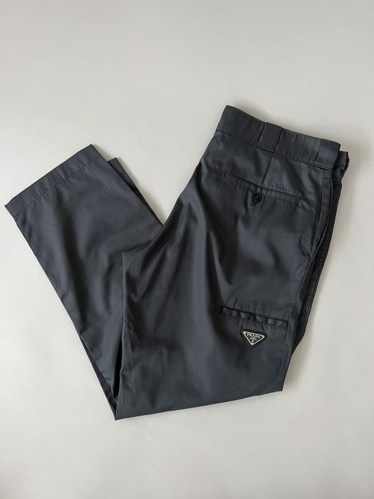 Prada nylon clearance trousers