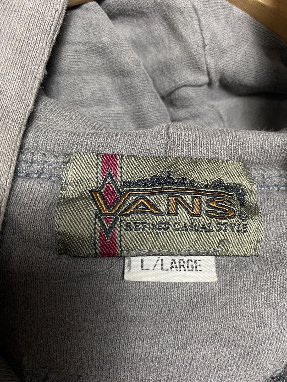 Vans × Vintage Vintage Vans Skateboard Embroidered Hoodies Size US L / EU 52-54 / 3 - 10 Thumbnail