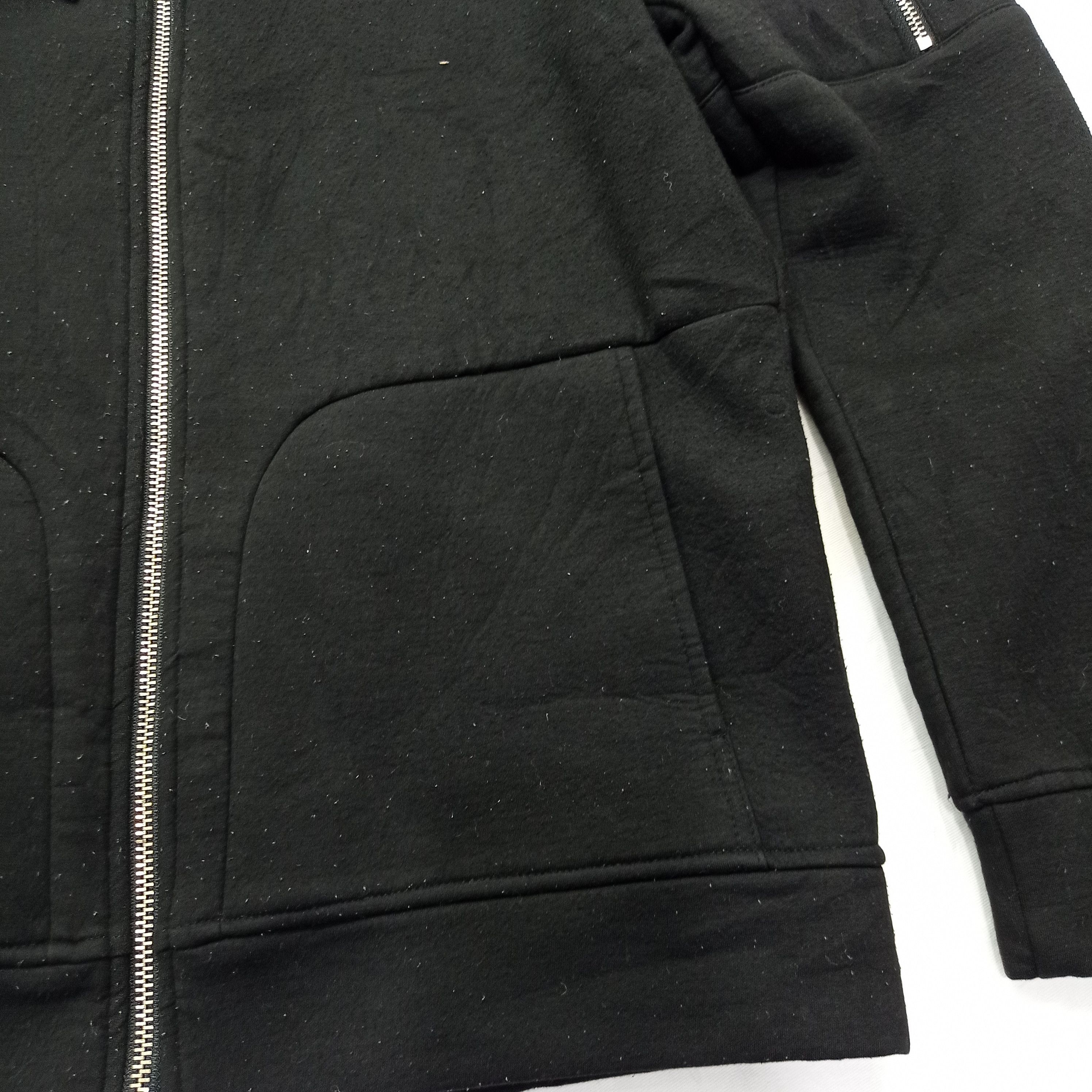 Japanese Brand FRANK STONE BOMBER STYLE ZIPPER HOODIE Size US M / EU 48-50 / 2 - 4 Thumbnail