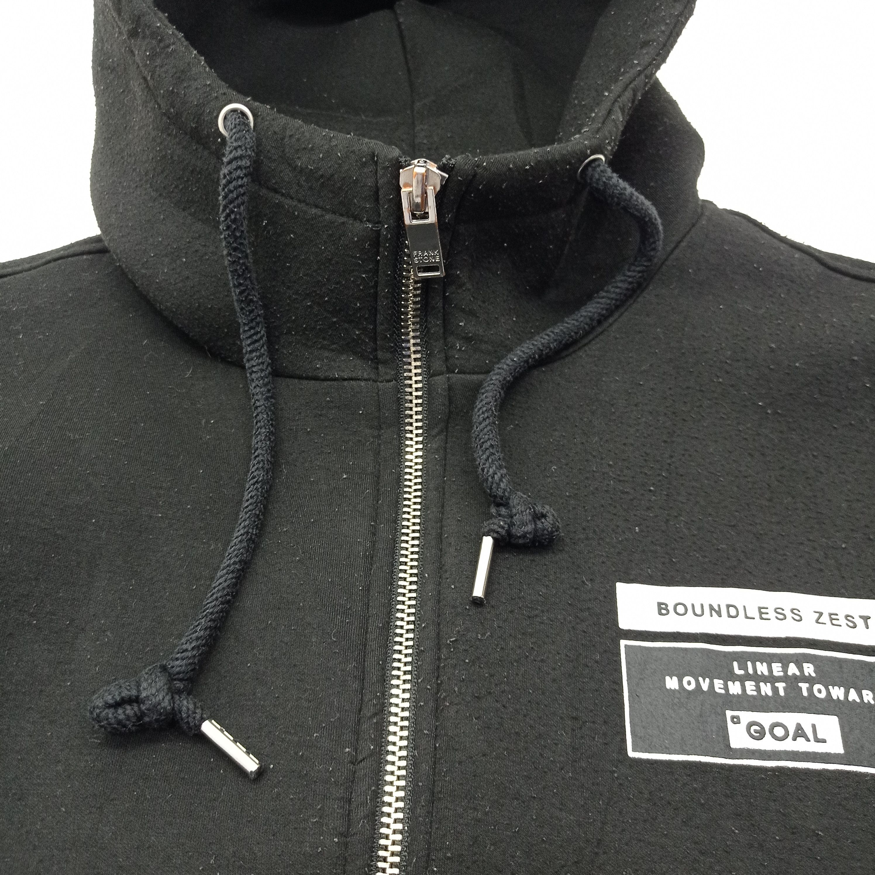 Japanese Brand FRANK STONE BOMBER STYLE ZIPPER HOODIE Size US M / EU 48-50 / 2 - 5 Thumbnail