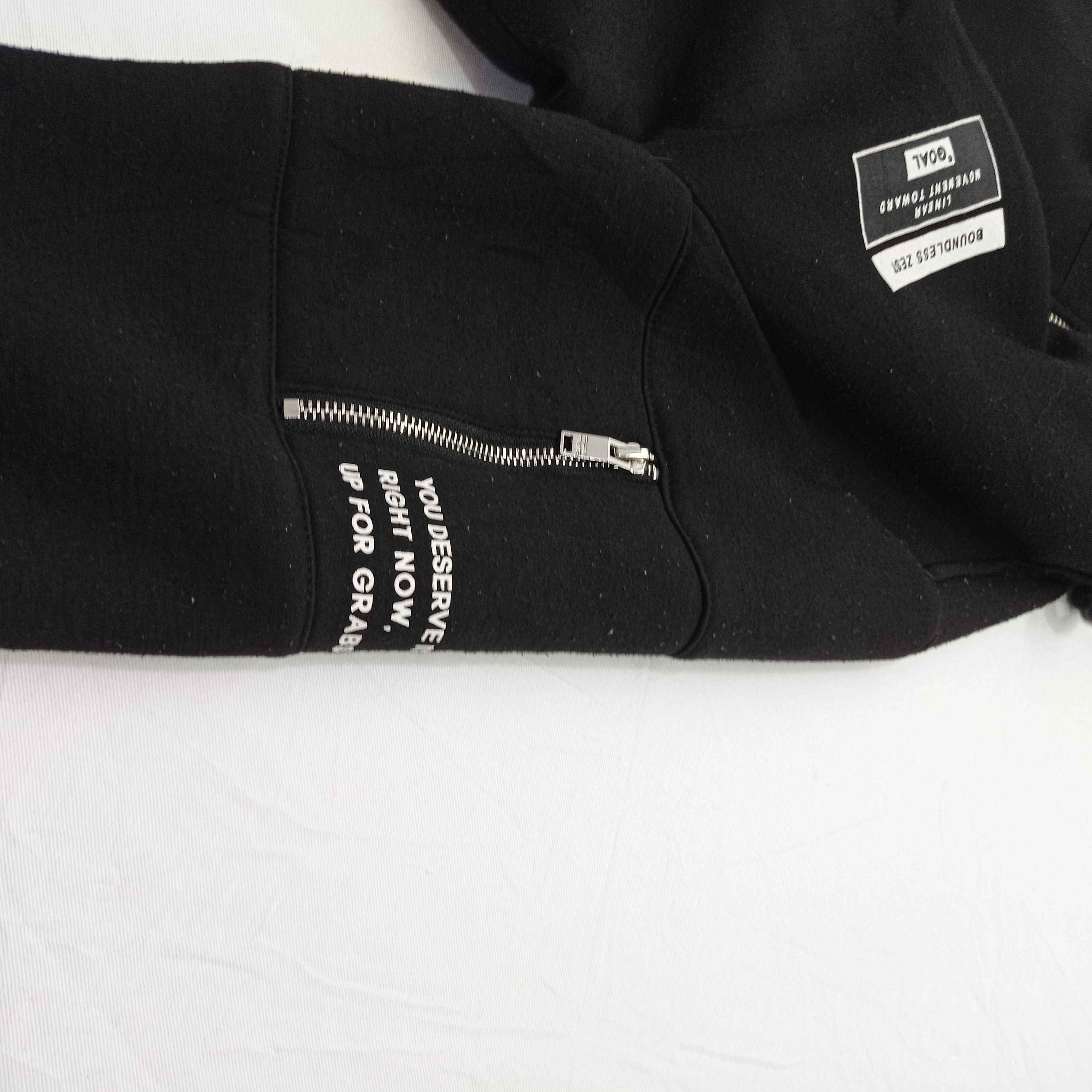 Japanese Brand FRANK STONE BOMBER STYLE ZIPPER HOODIE Size US M / EU 48-50 / 2 - 17 Thumbnail