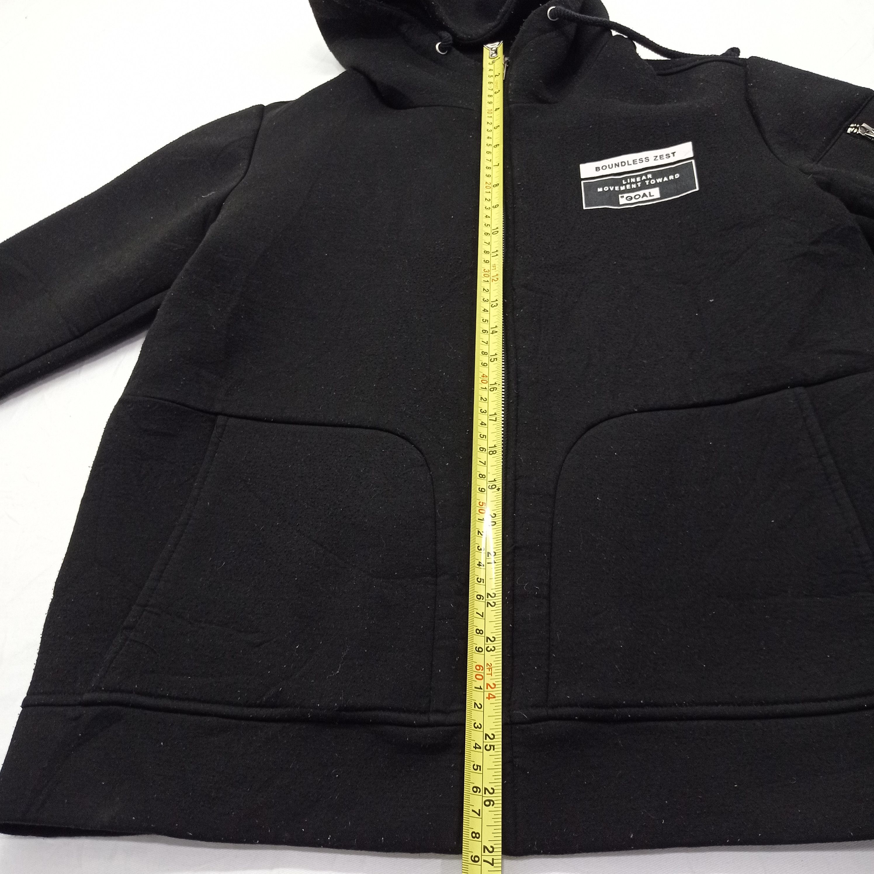 Japanese Brand FRANK STONE BOMBER STYLE ZIPPER HOODIE Size US M / EU 48-50 / 2 - 11 Thumbnail