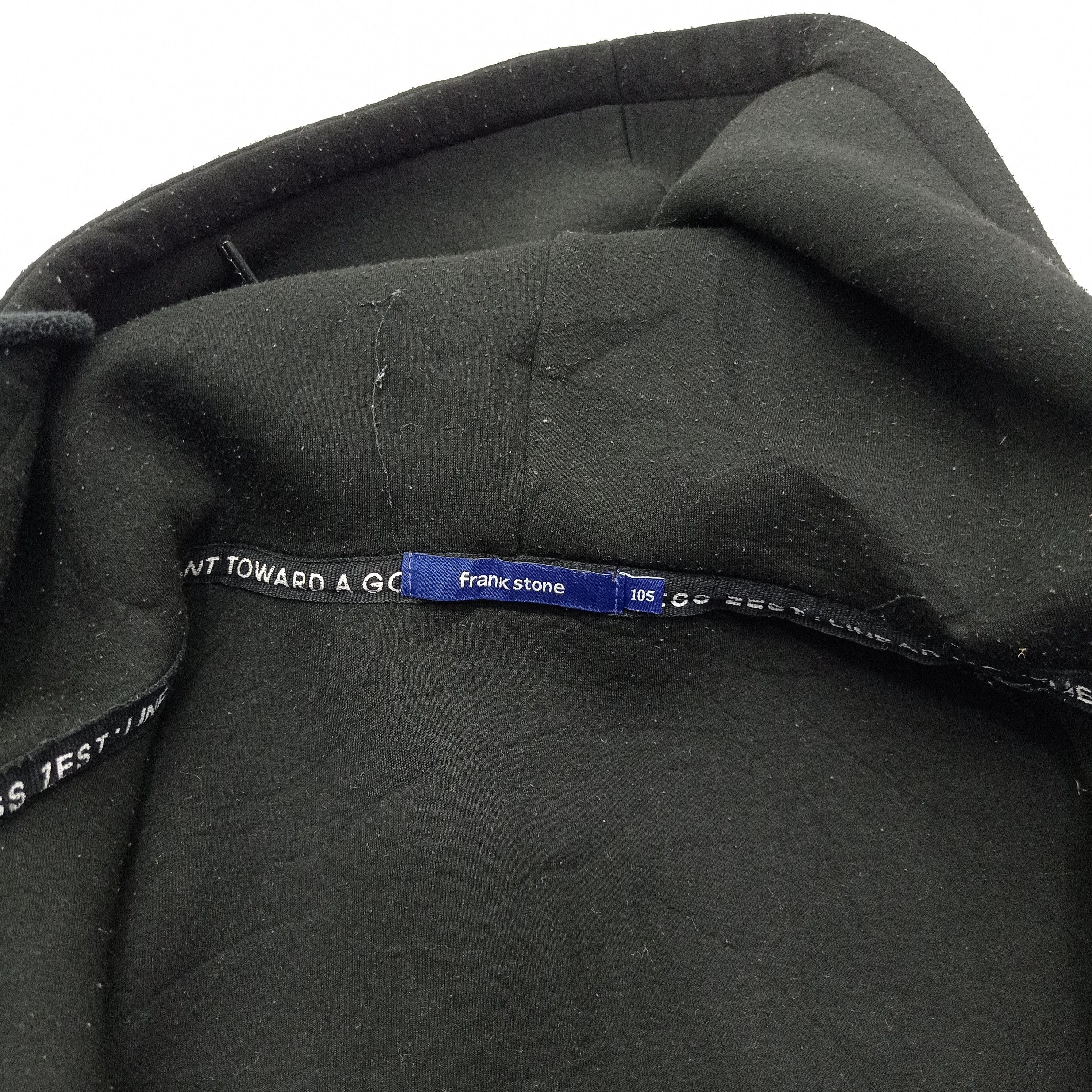 Japanese Brand FRANK STONE BOMBER STYLE ZIPPER HOODIE Size US M / EU 48-50 / 2 - 7 Thumbnail