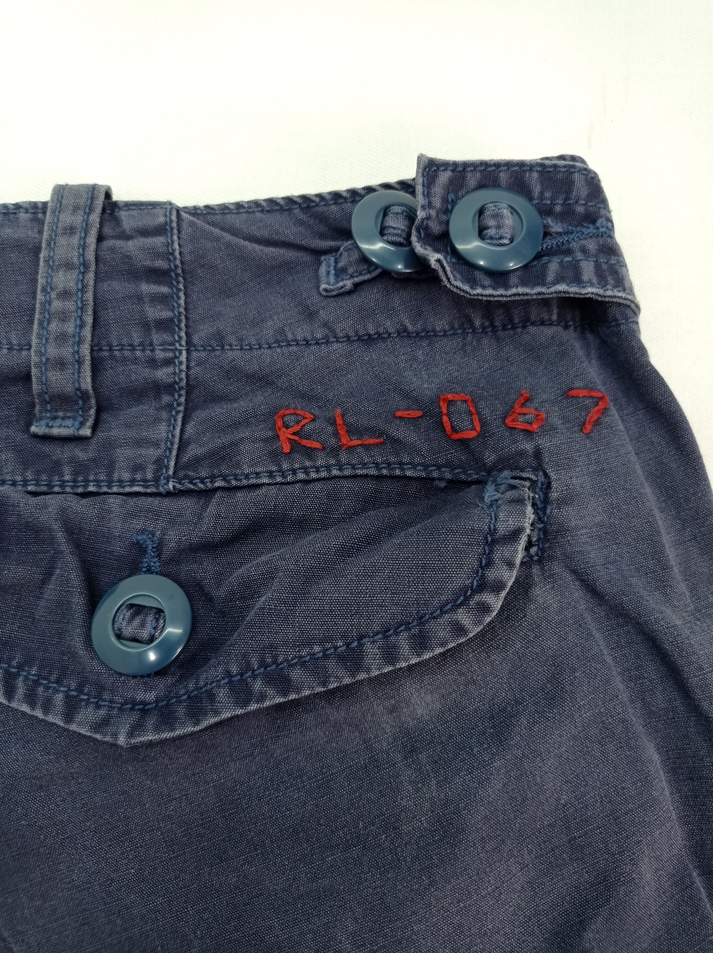 Polo Ralph Lauren Polo Ralph Lauren RL-047 Faded Cargo Pants Size US 32 / EU 48 - 15 Thumbnail