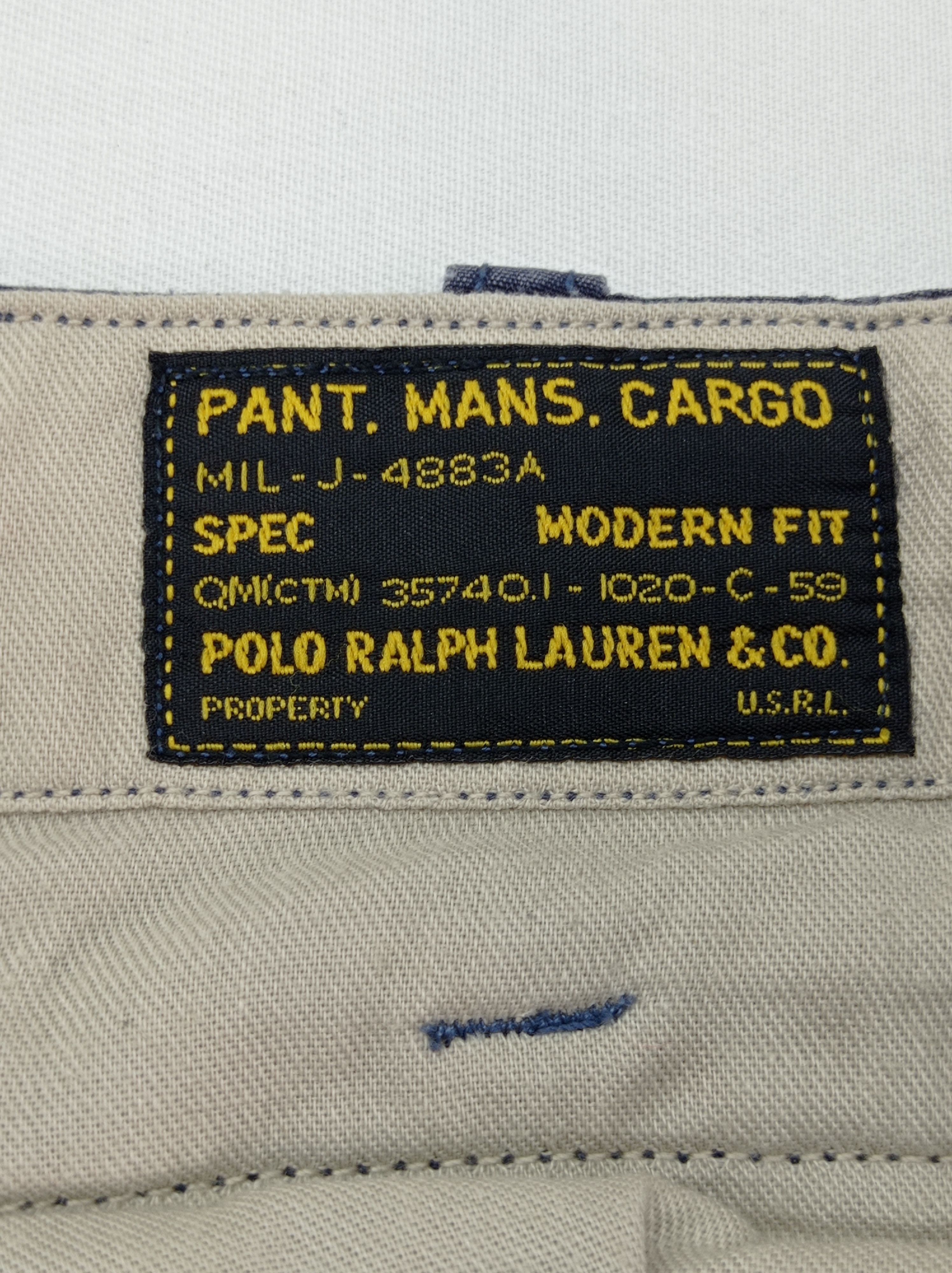 Polo Ralph Lauren Polo Ralph Lauren RL-047 Faded Cargo Pants Size US 32 / EU 48 - 6 Thumbnail