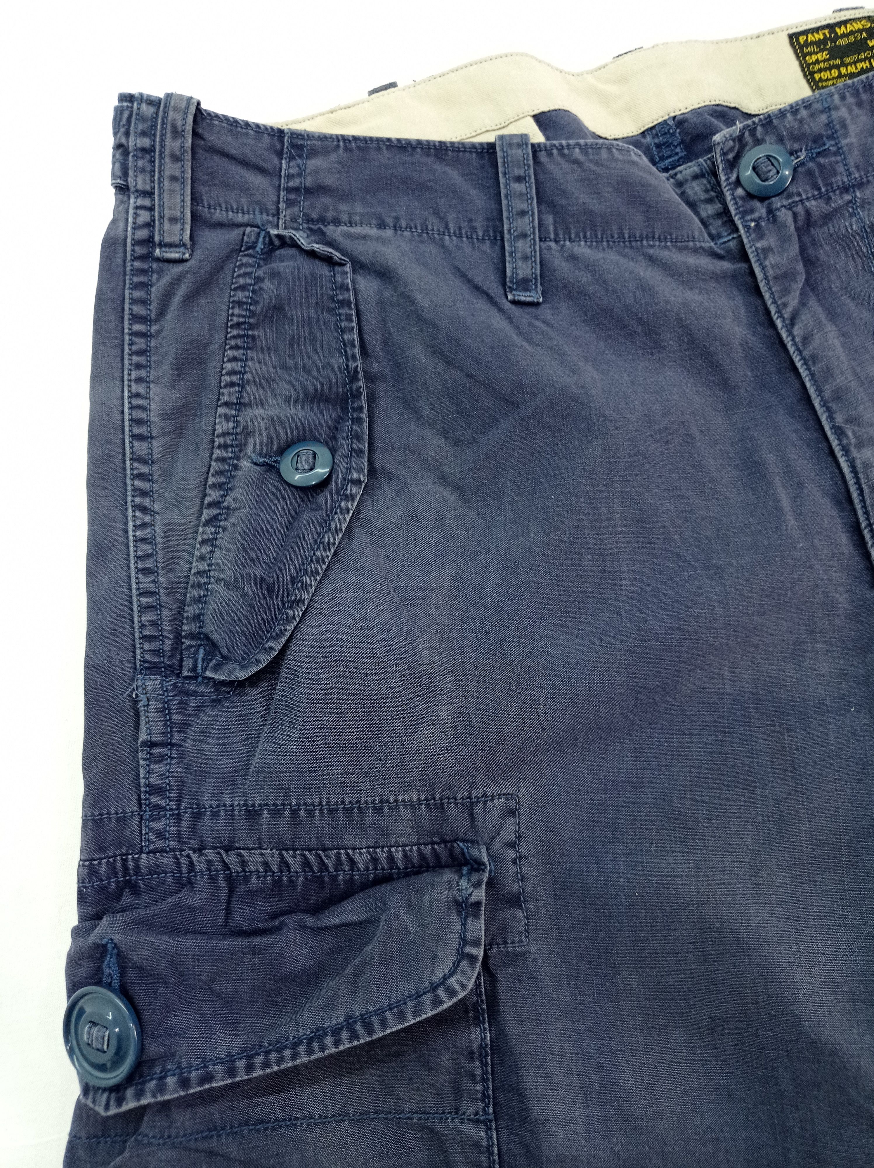 Polo Ralph Lauren Polo Ralph Lauren RL-047 Faded Cargo Pants Size US 32 / EU 48 - 9 Thumbnail