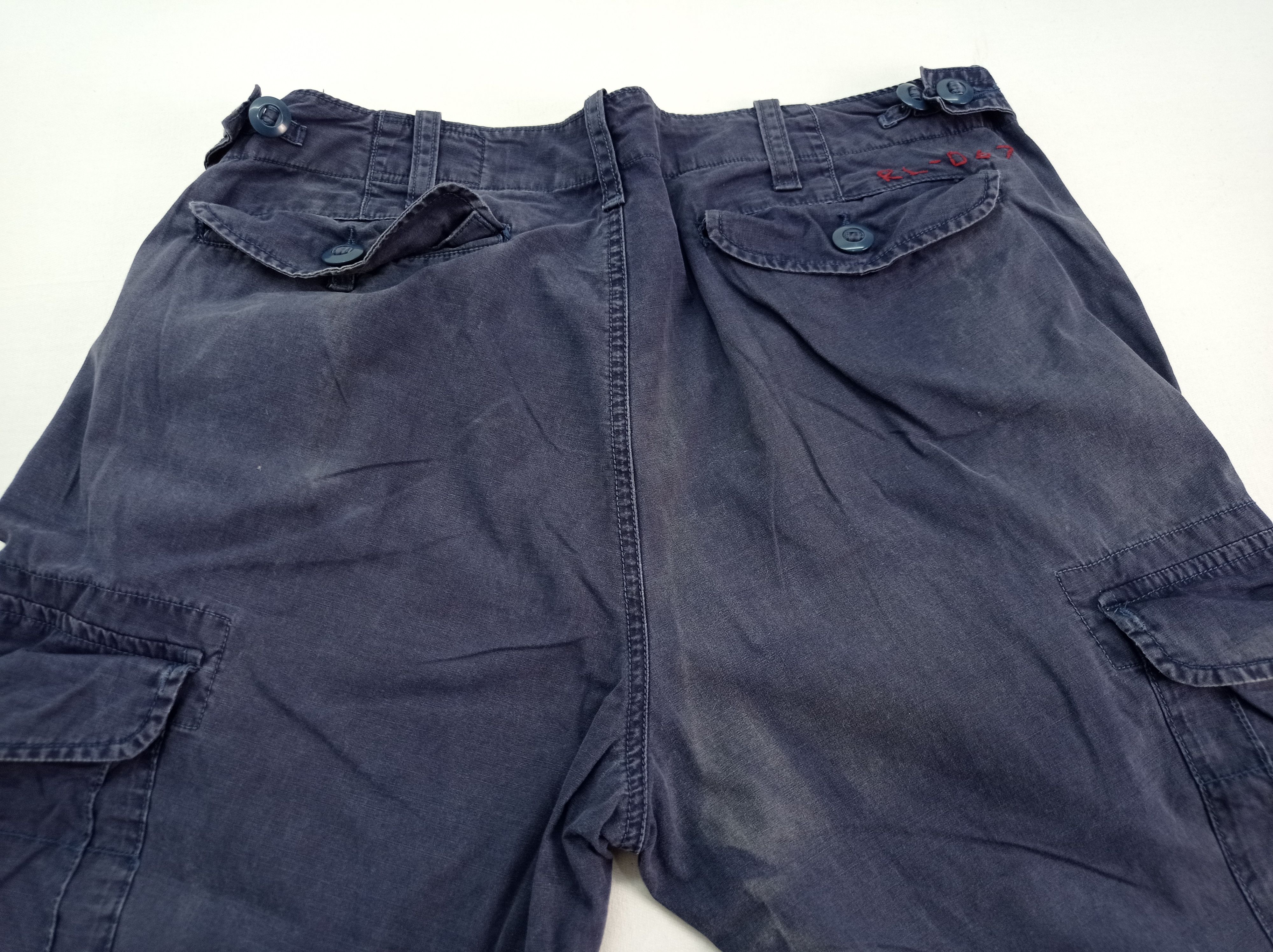 Polo Ralph Lauren Polo Ralph Lauren RL-047 Faded Cargo Pants Size US 32 / EU 48 - 14 Thumbnail