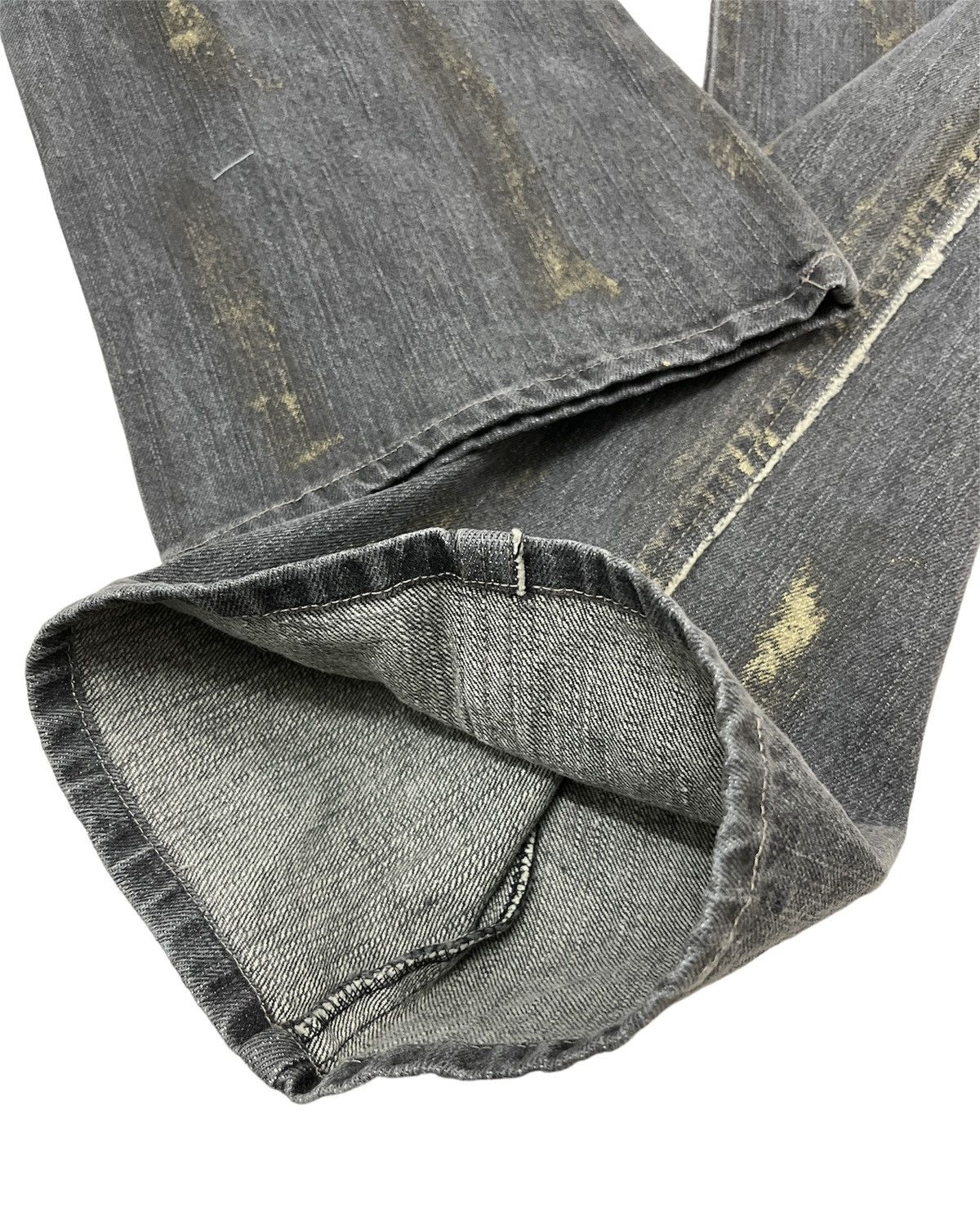 In The Attic Distressed In The Attic Painter Denim Flare Pants Size US 31 - 7 Thumbnail