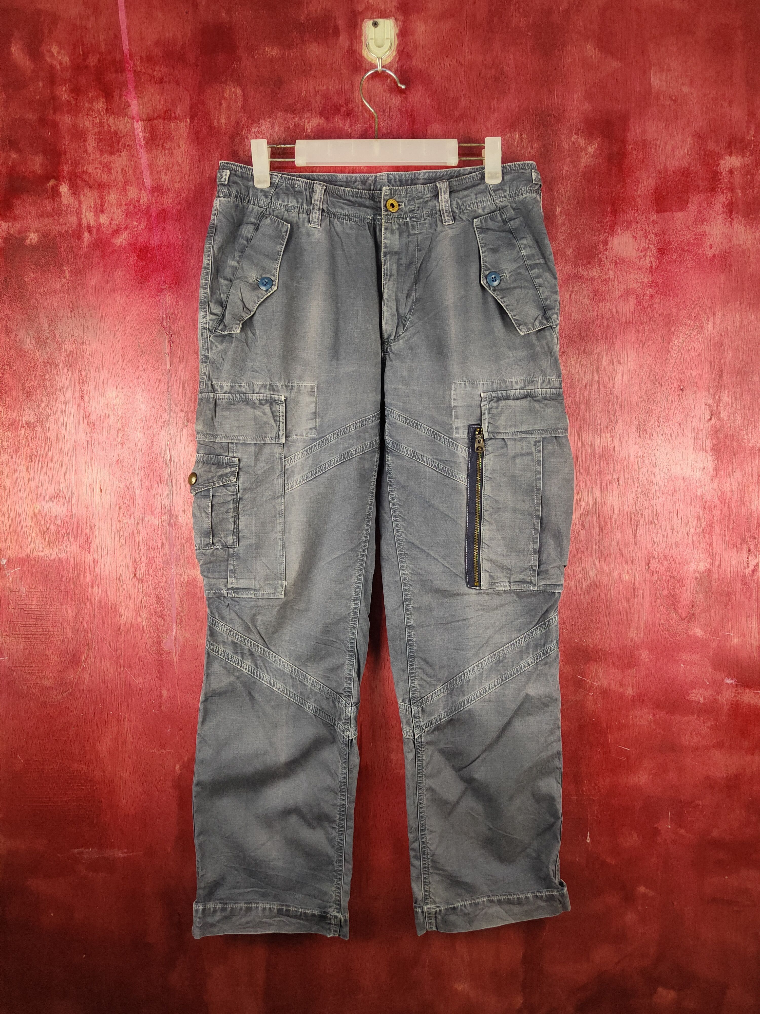 Polo Ralph Lauren Polo by Ralph Lauren faded utility Cargo Pants #S739DL Size US 30 / EU 46 - 1 Thumbnail
