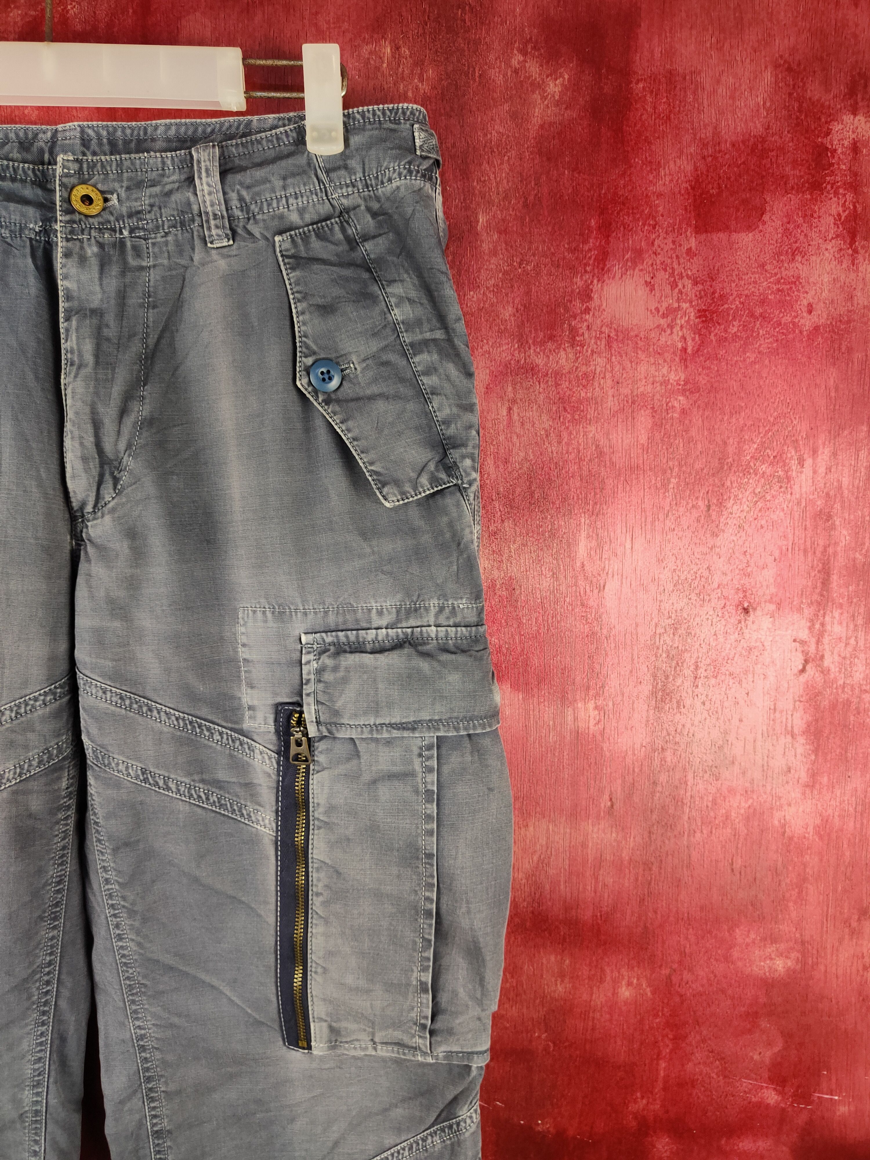 Polo Ralph Lauren Polo by Ralph Lauren faded utility Cargo Pants #S739DL Size US 30 / EU 46 - 5 Thumbnail