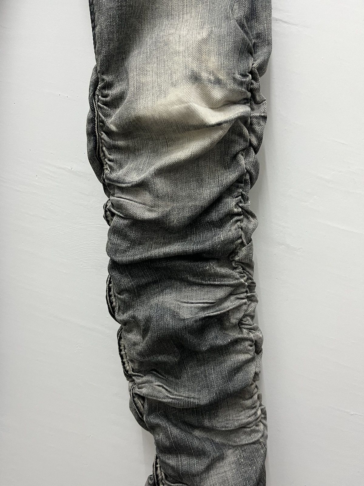 Japanese Brand Edge Rupert Wrinkle Leg Denim Pants Size US 33 - 5 Thumbnail