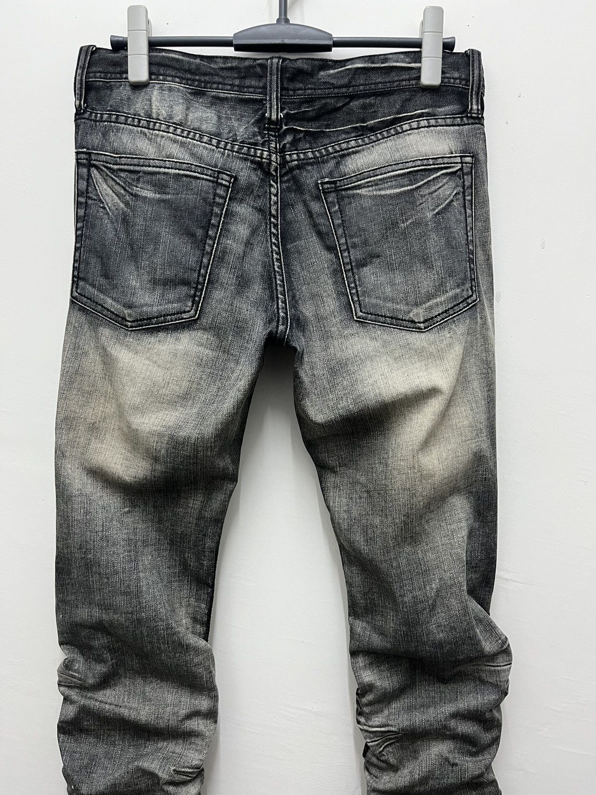 Japanese Brand Edge Rupert Wrinkle Leg Denim Pants Size US 33 - 8 Thumbnail