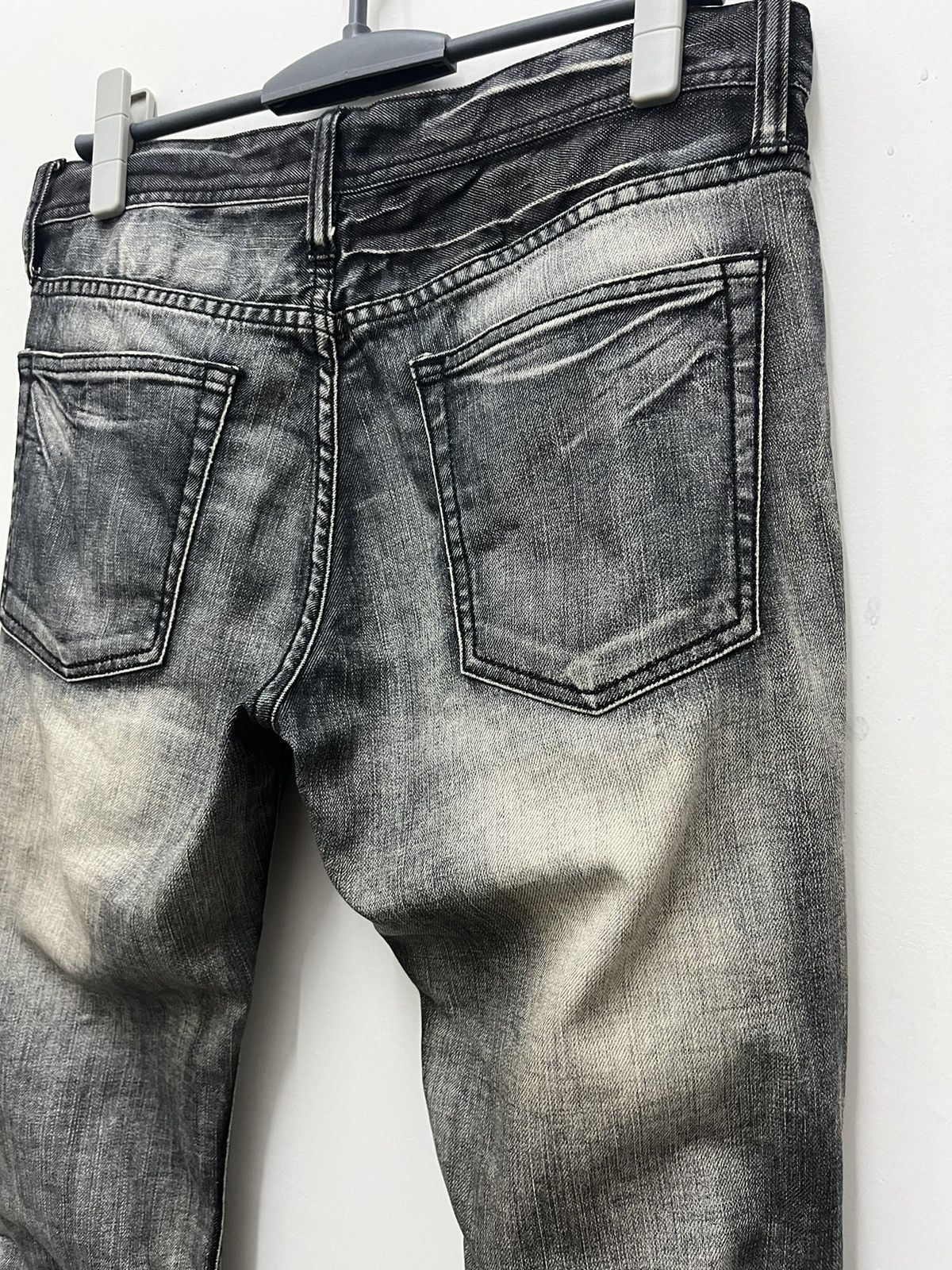 Japanese Brand Edge Rupert Wrinkle Leg Denim Pants Size US 33 - 9 Thumbnail