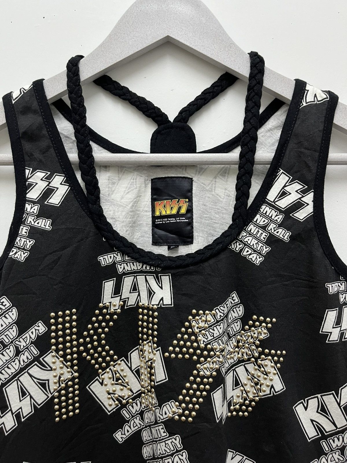 Band Tees Kiss Band OVP Tank Tops Size M / US 6-8 / IT 42-44 - 4 Thumbnail