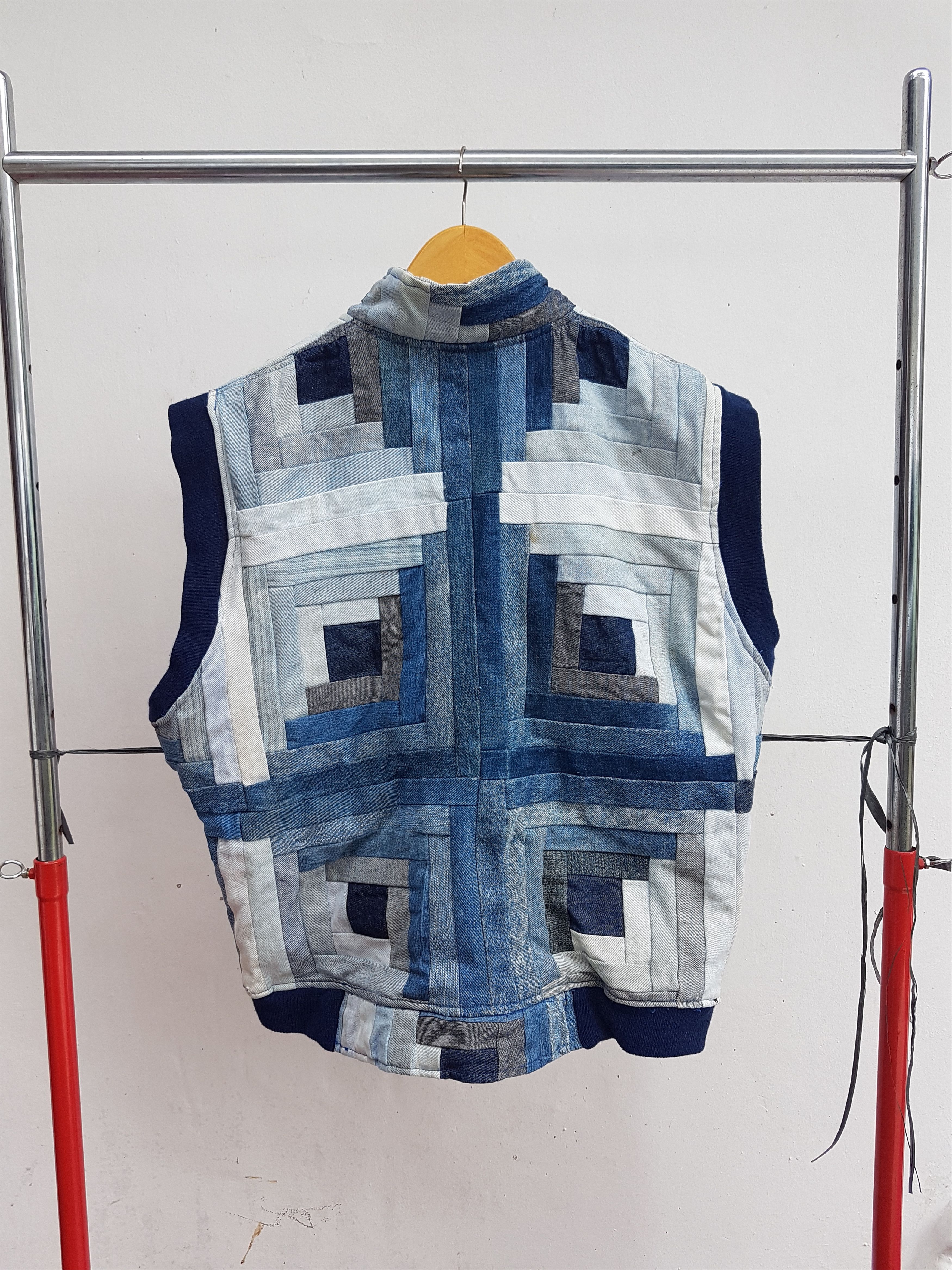 Marjan Pejoski Marjan Pejoski Rebuild Patchwork Denim Vest Size US M / EU 48-50 / 2 - 5 Thumbnail