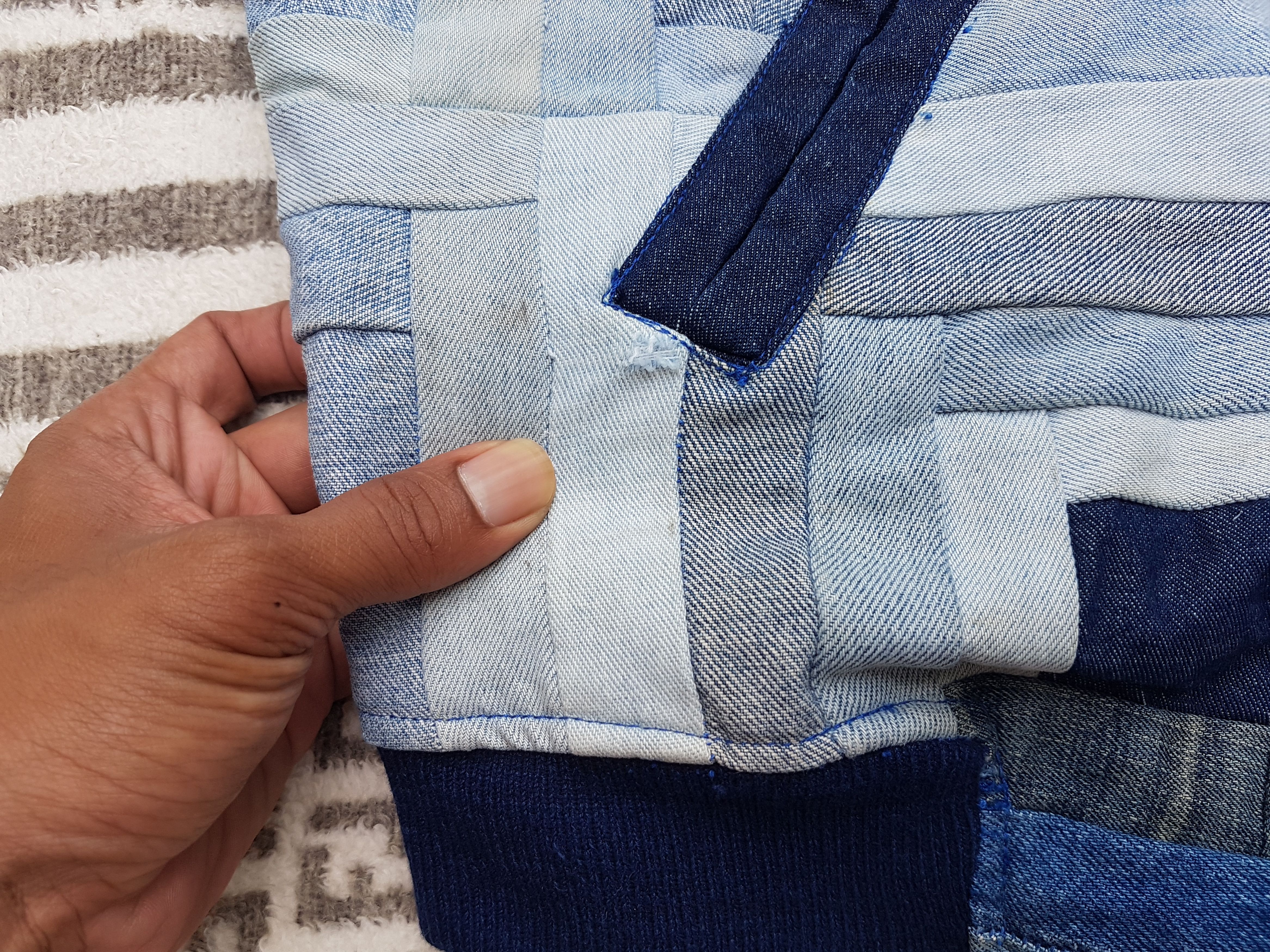 Marjan Pejoski Marjan Pejoski Rebuild Patchwork Denim Vest Size US M / EU 48-50 / 2 - 18 Thumbnail