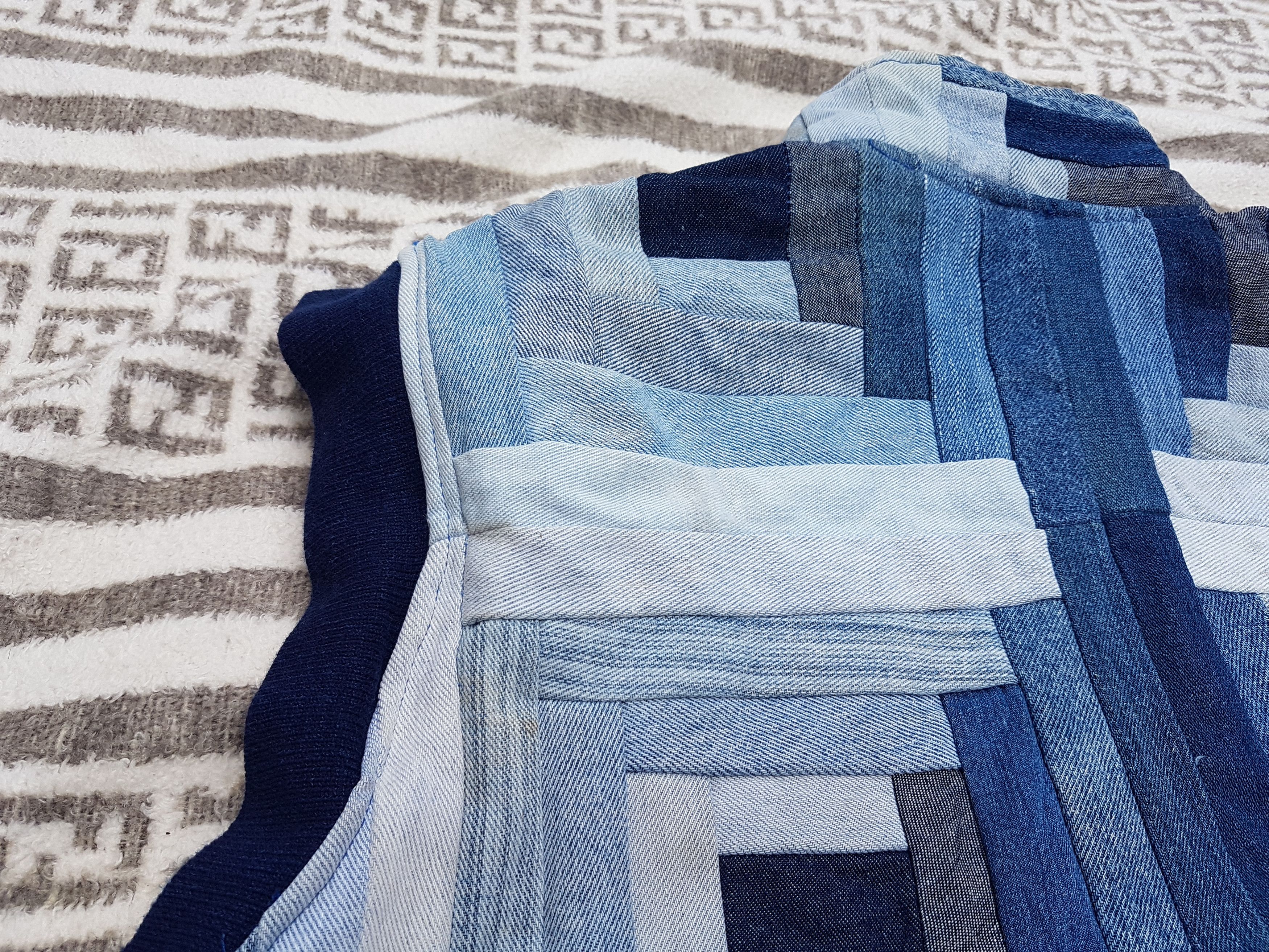 Marjan Pejoski Marjan Pejoski Rebuild Patchwork Denim Vest Size US M / EU 48-50 / 2 - 19 Thumbnail