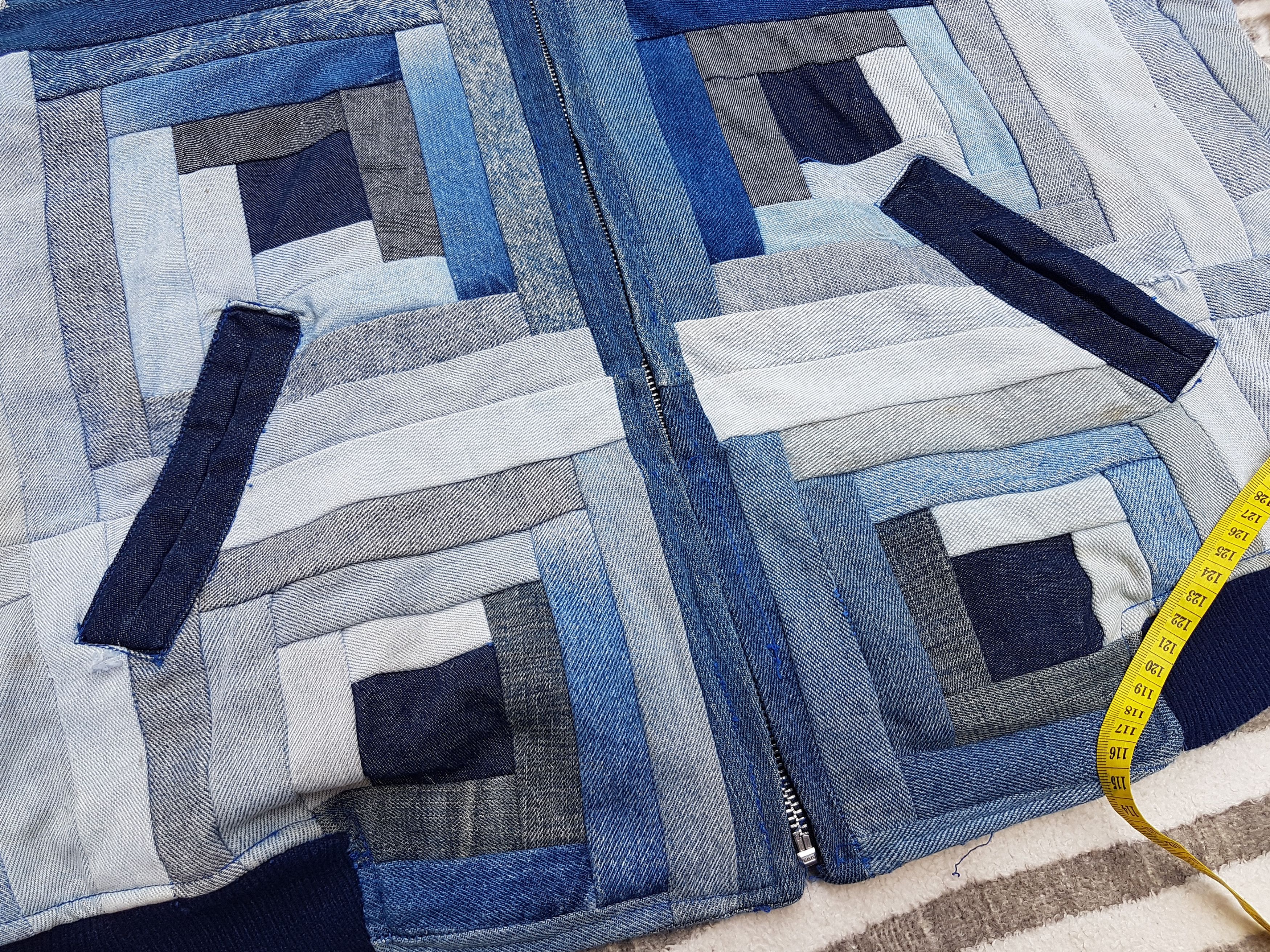 Marjan Pejoski Marjan Pejoski Rebuild Patchwork Denim Vest Size US M / EU 48-50 / 2 - 14 Thumbnail