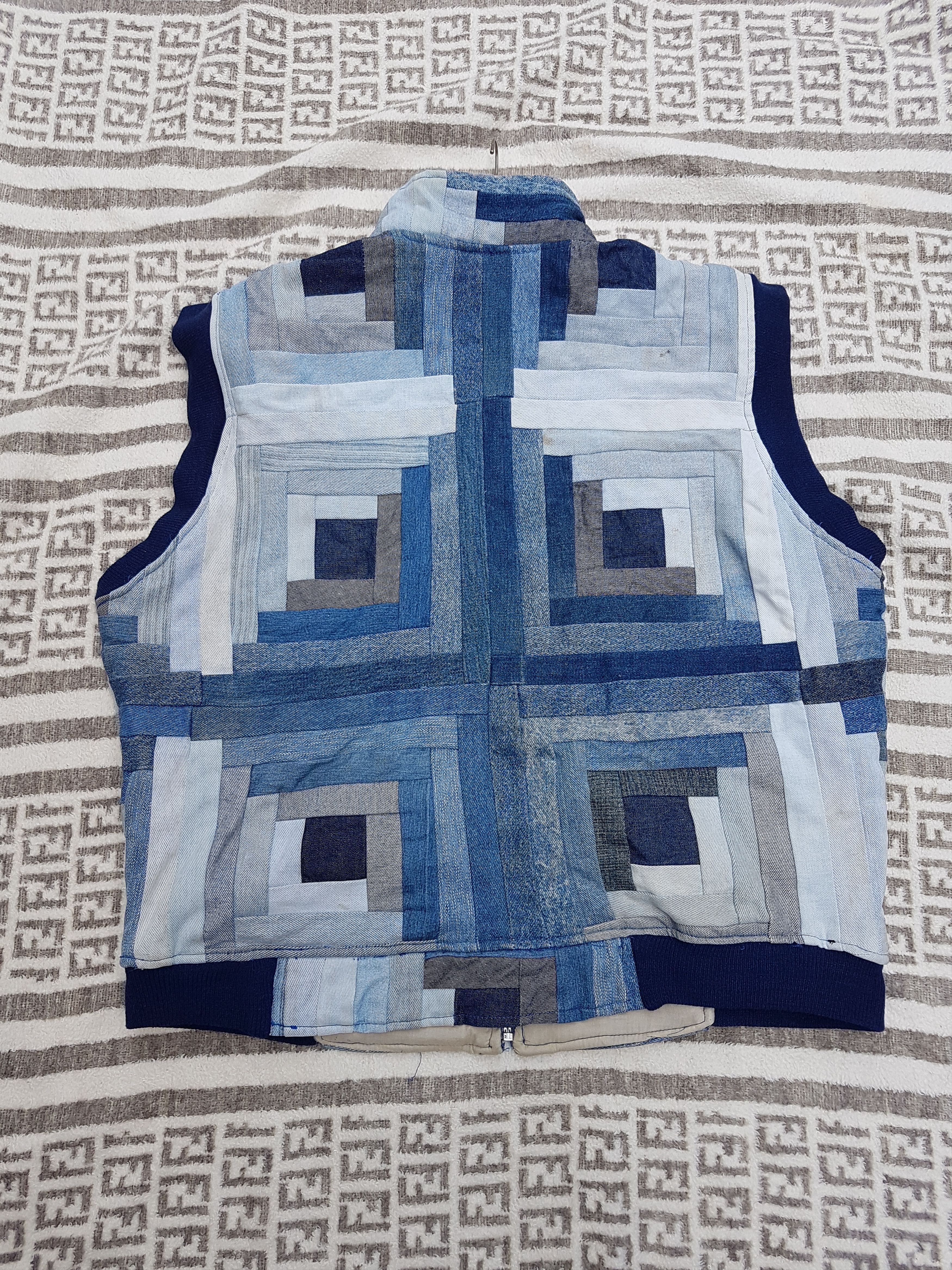 Marjan Pejoski Marjan Pejoski Rebuild Patchwork Denim Vest Size US M / EU 48-50 / 2 - 12 Thumbnail
