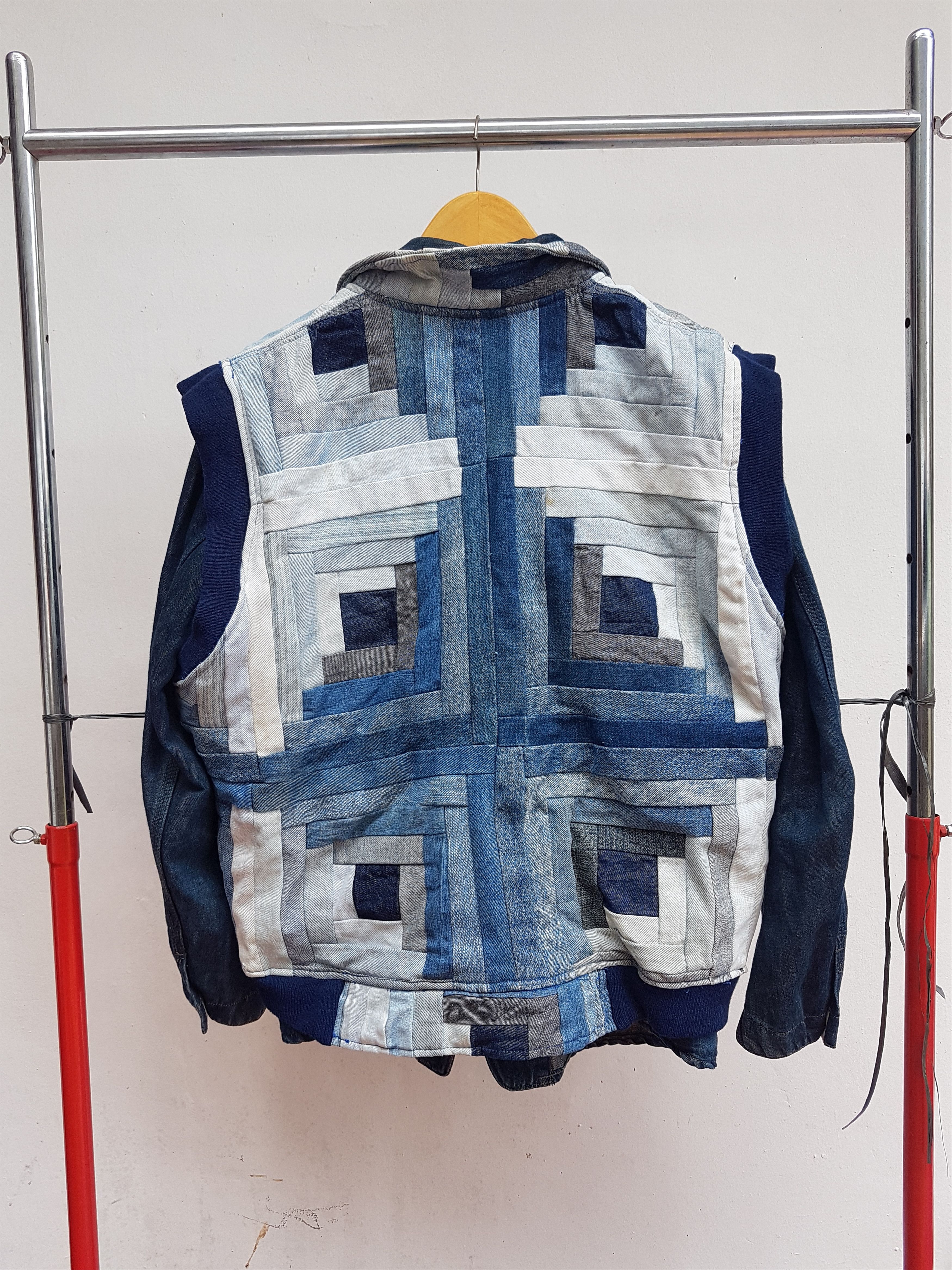 Marjan Pejoski Marjan Pejoski Rebuild Patchwork Denim Vest Size US M / EU 48-50 / 2 - 7 Thumbnail
