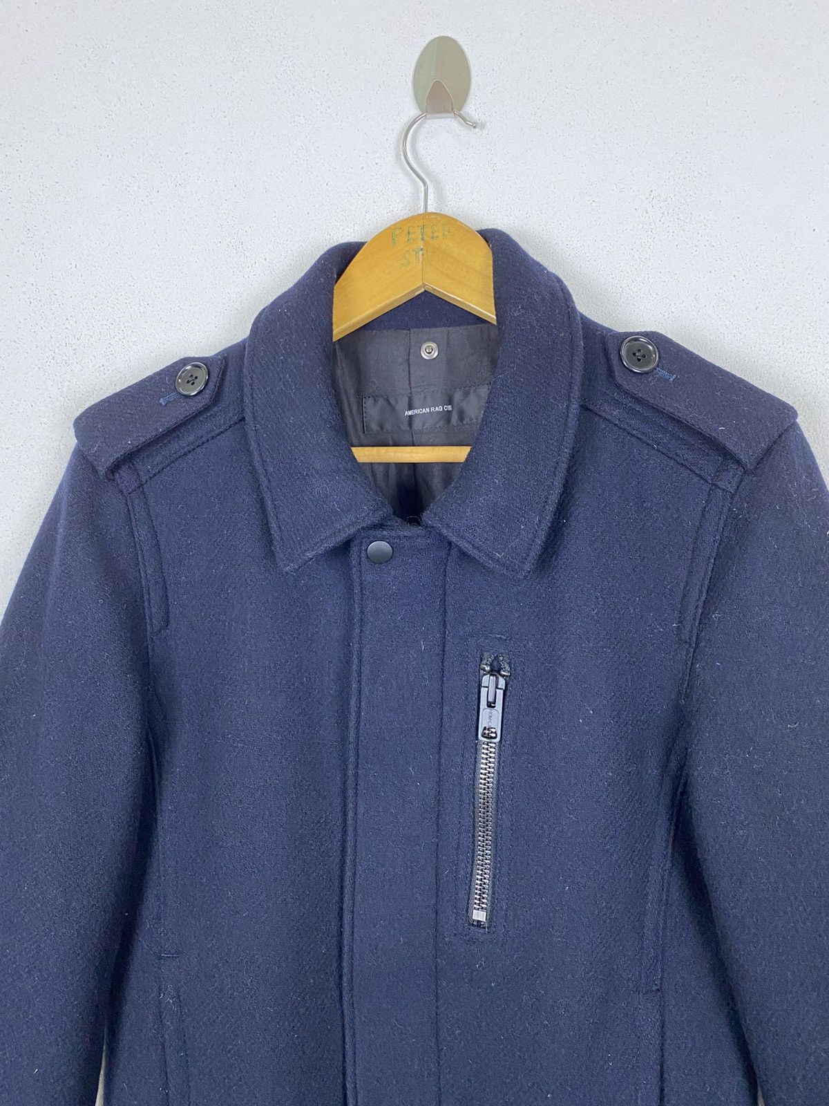 American Rag × Designer AMERICAN RAG CIE NAVY MEN JACKET Size US S / EU 44-46 / 1 - 8 Thumbnail